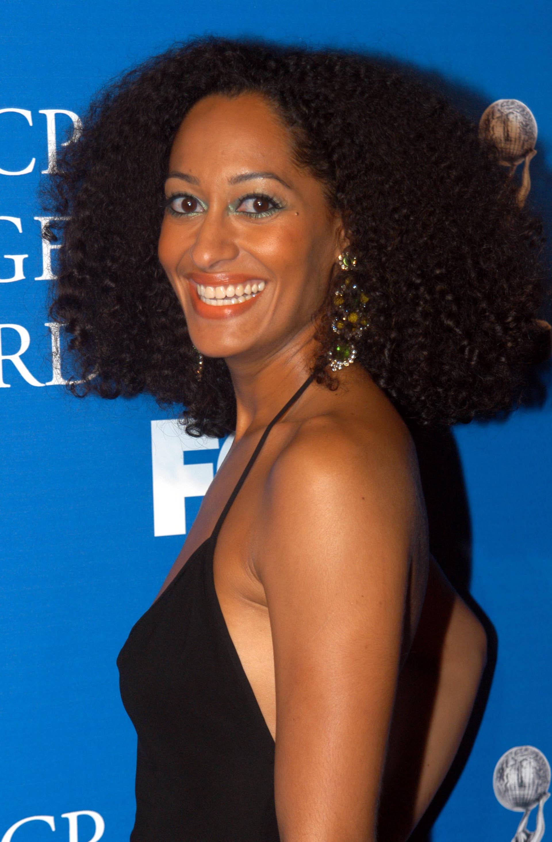 Great Outfits in Fashion History (Beauty Edition): Tracee Ellis Ross's  Circa 2003 Green Eyeliner and Orange Lips - Fashionista