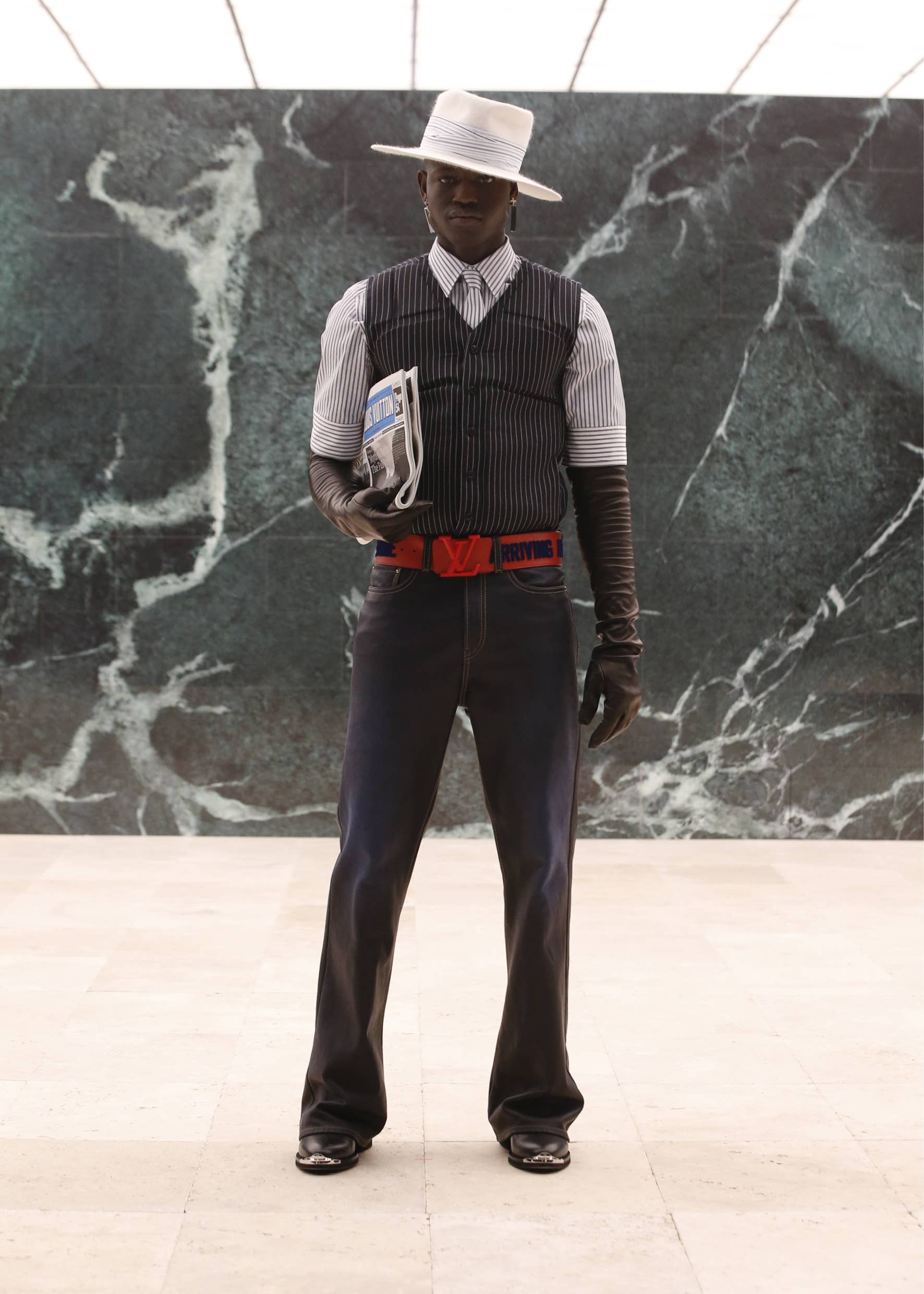 Louis Vuitton's Fall 2021 Men's Collection Looks to James Baldwin