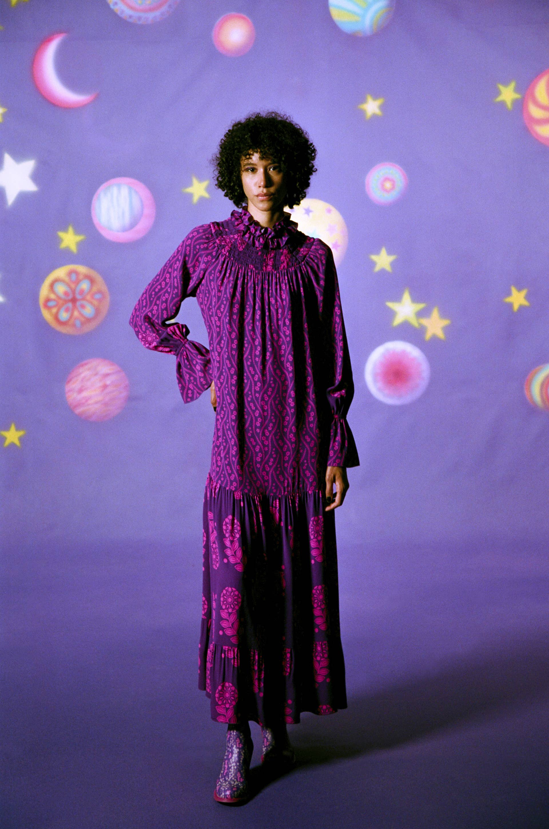 Anna Sui's Fall 2021 Collection Is Inspired by the Shift From