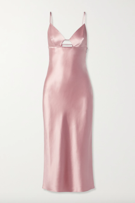 strapless open back dress ISABELLA PINK DRESS  Gendolina