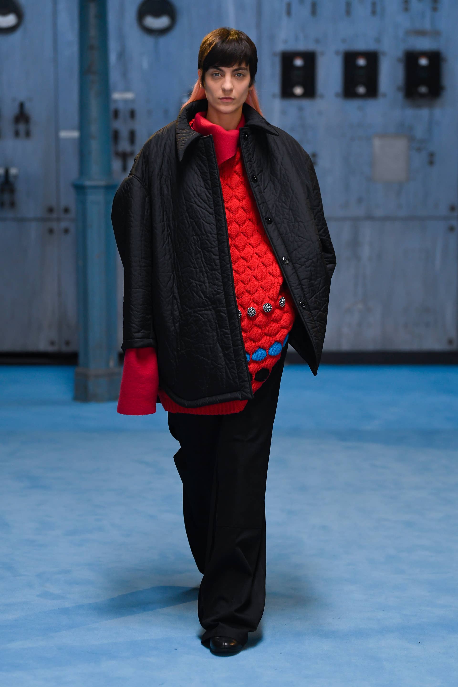 Raf Simons Offers Easy, Contradictory Elegance for Fall 2021
