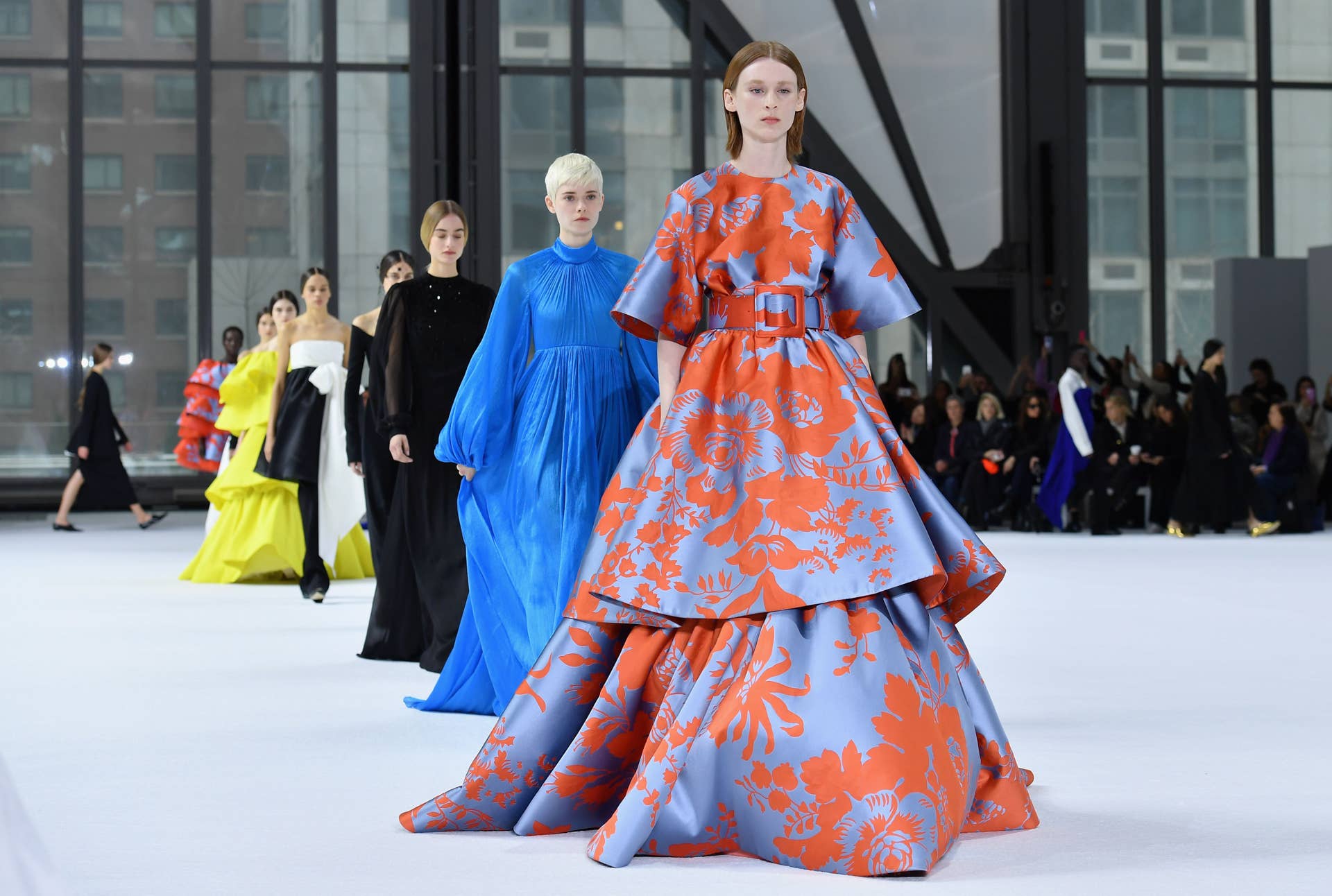 Wes Gordon Aims for Simple Drama at Carolina Herrera Fall 2020
