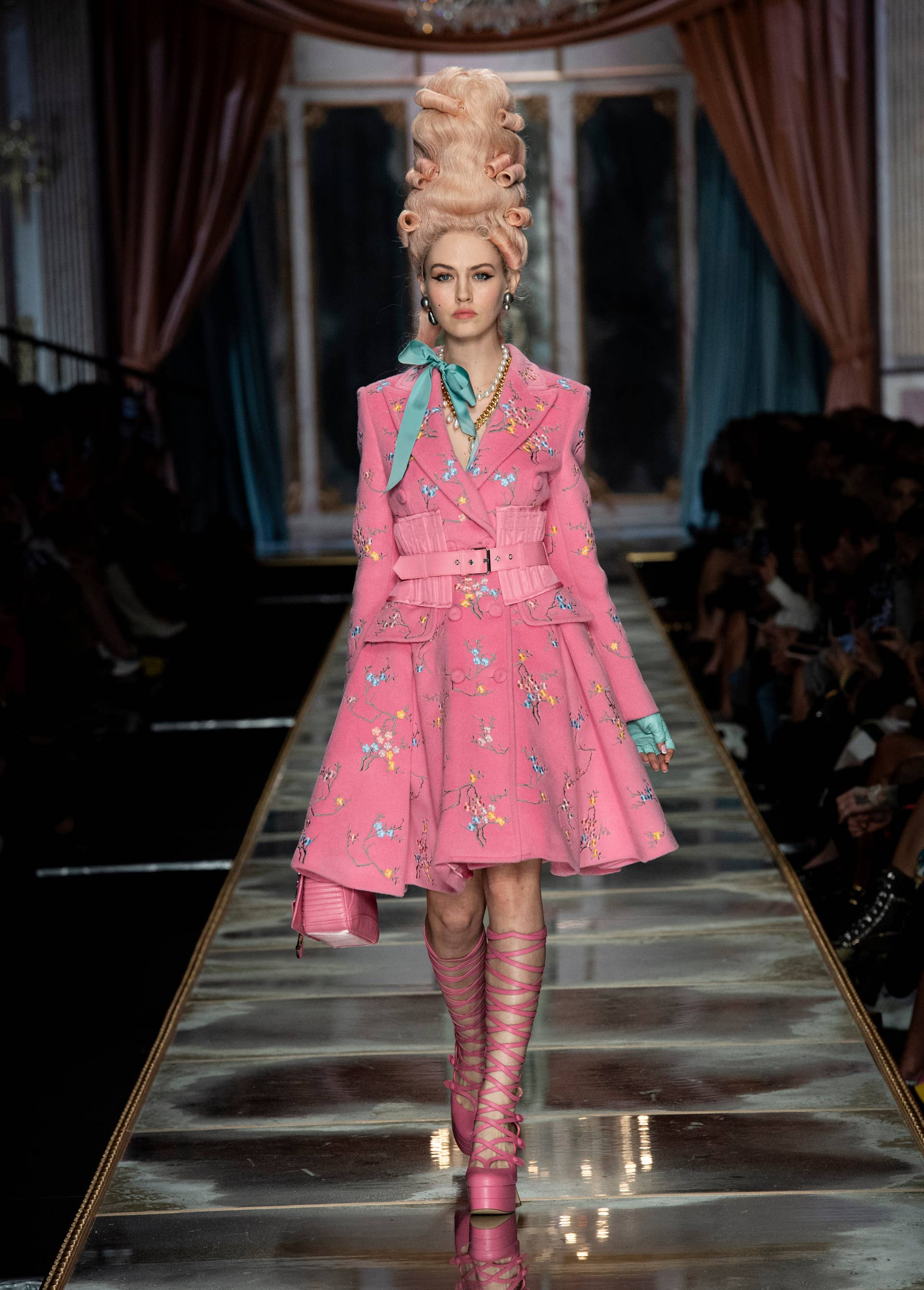Jeremy Scott Puts Models in Marie Antoinette Cosplay for Moschino