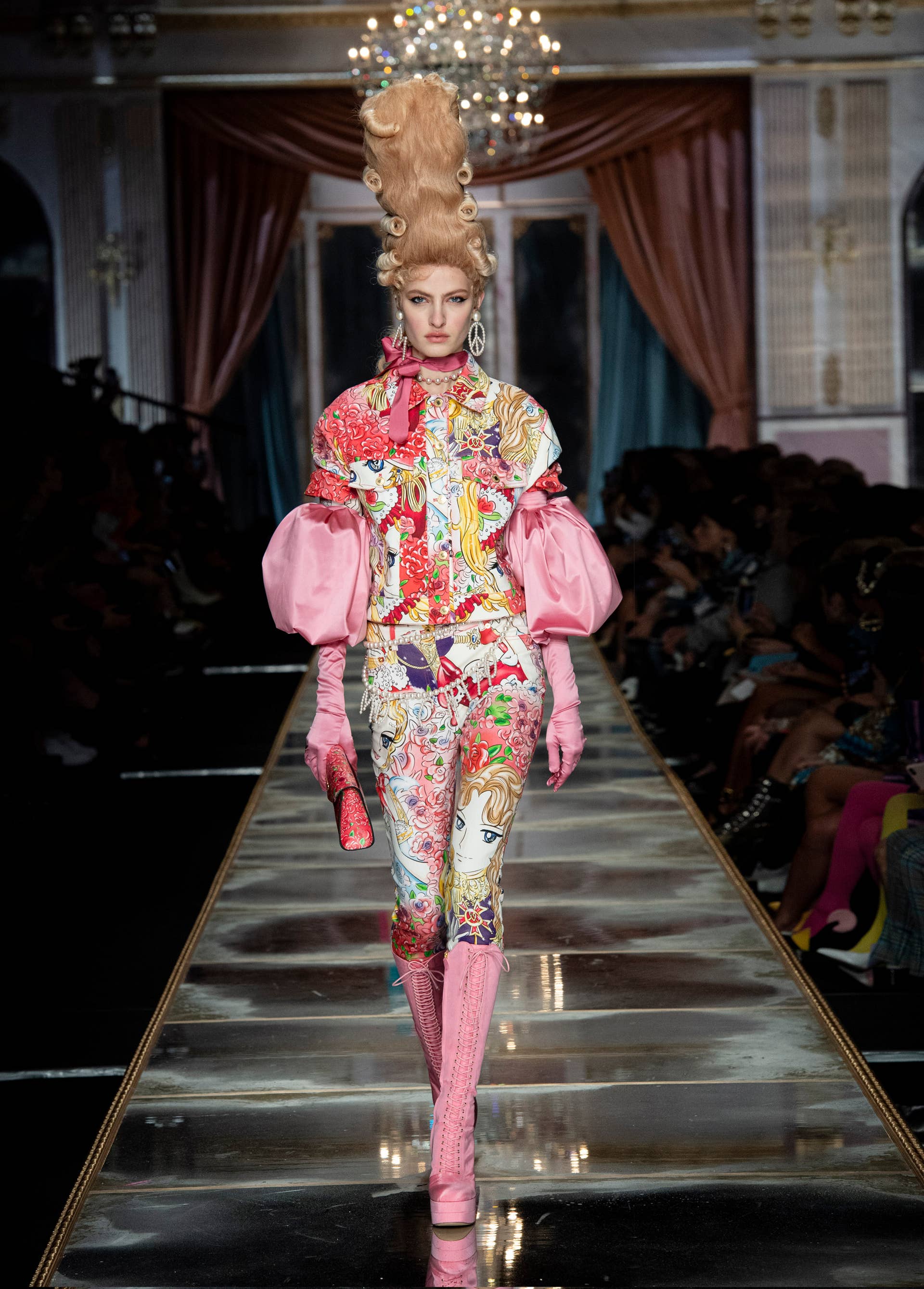 Jeremy Scott Puts Models in Marie Antoinette Cosplay for Moschino