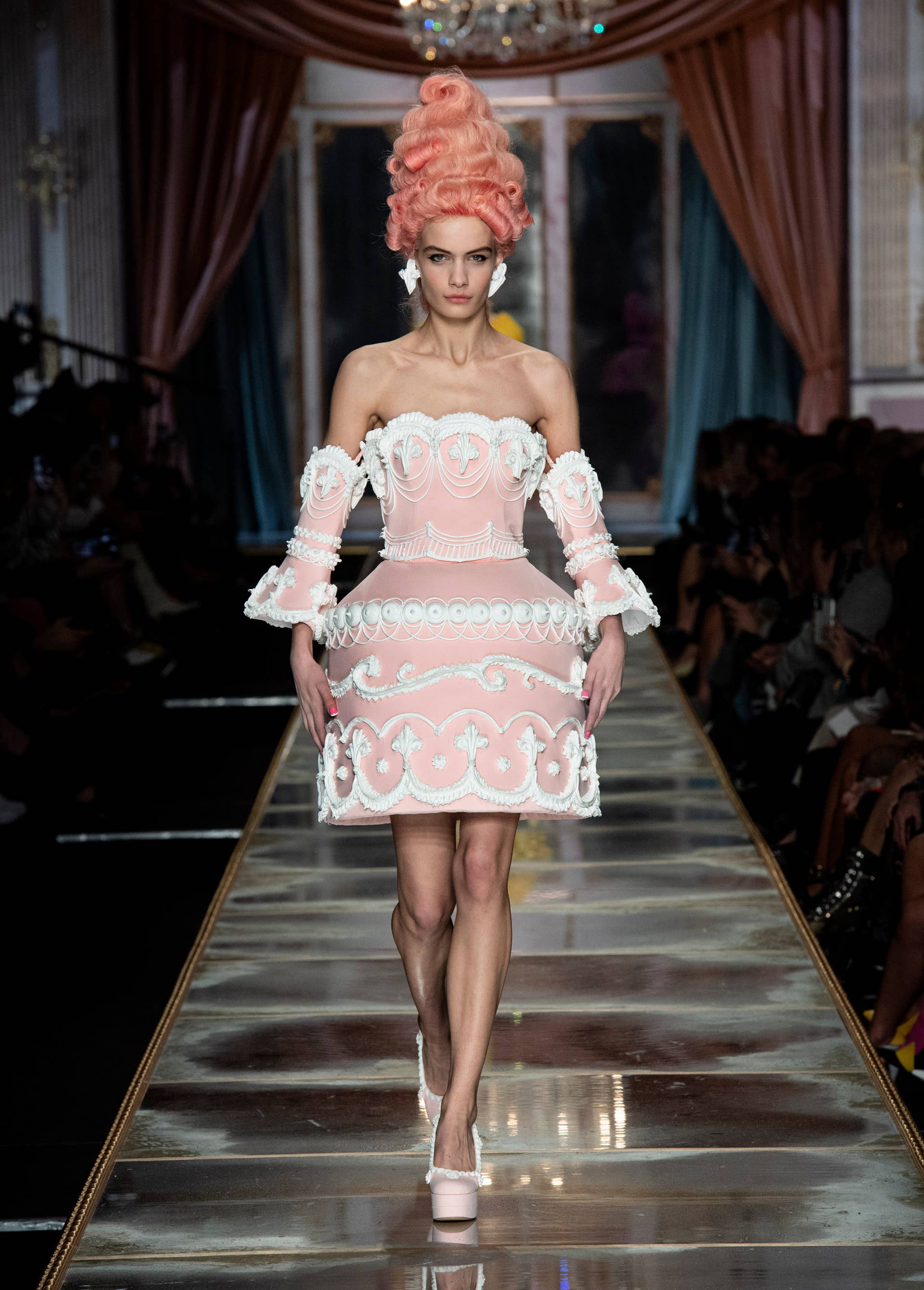 Jeremy Scott Puts Models in Marie Antoinette Cosplay for Moschino