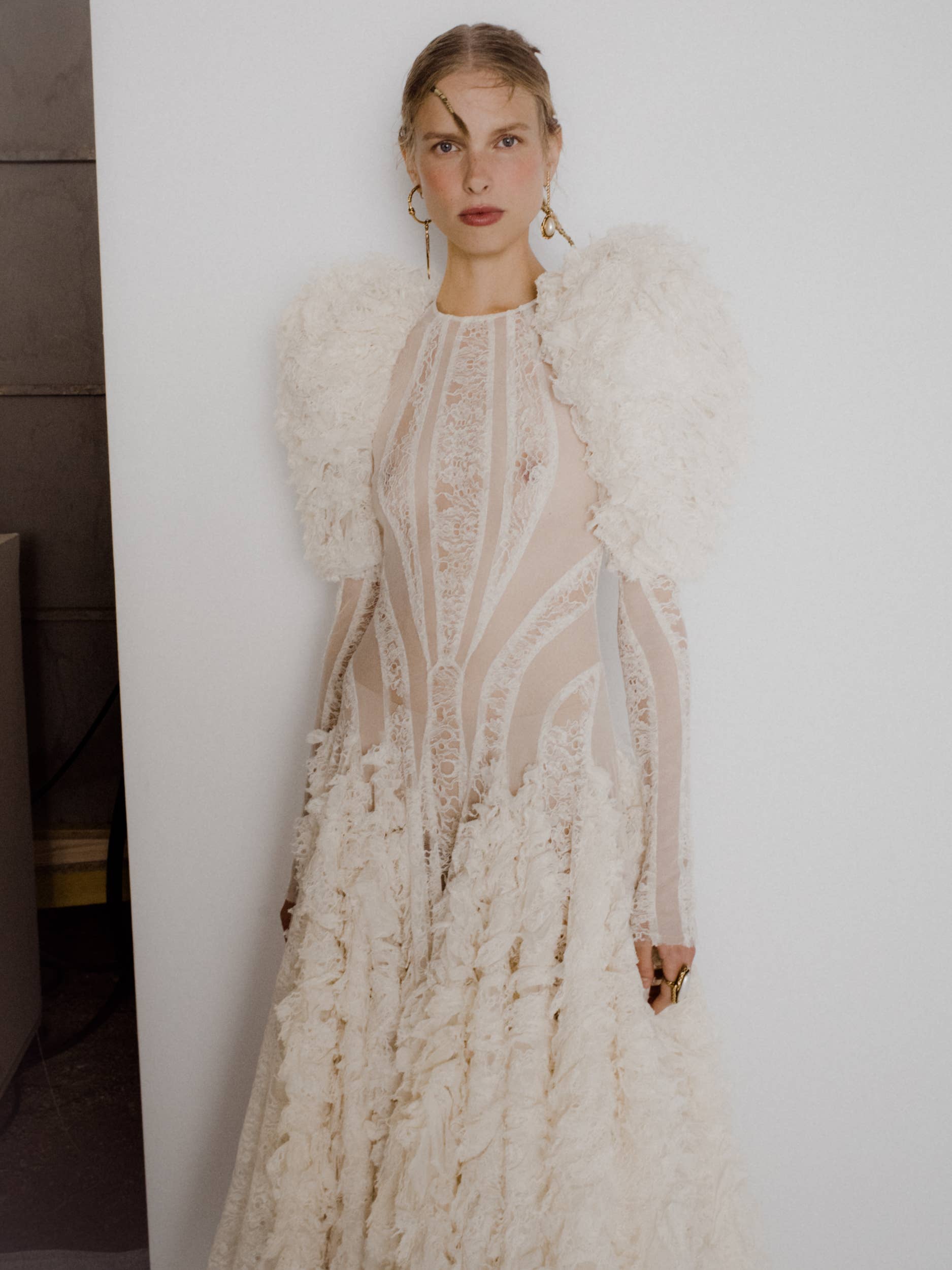 A Closer Look: The Making of an Upcycled Alexander McQueen Spring 2020 Runway Gown - Fashionista A Closer Look: The Making of an Upcycled Alexander McQueen Spring 2020 Runway Gown - Fashionista