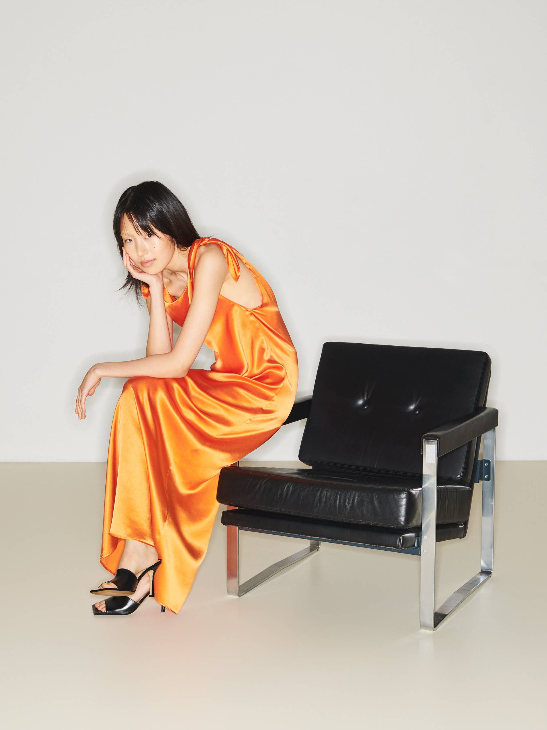 bernadette orange dress BERNADETTE - Melody Dress