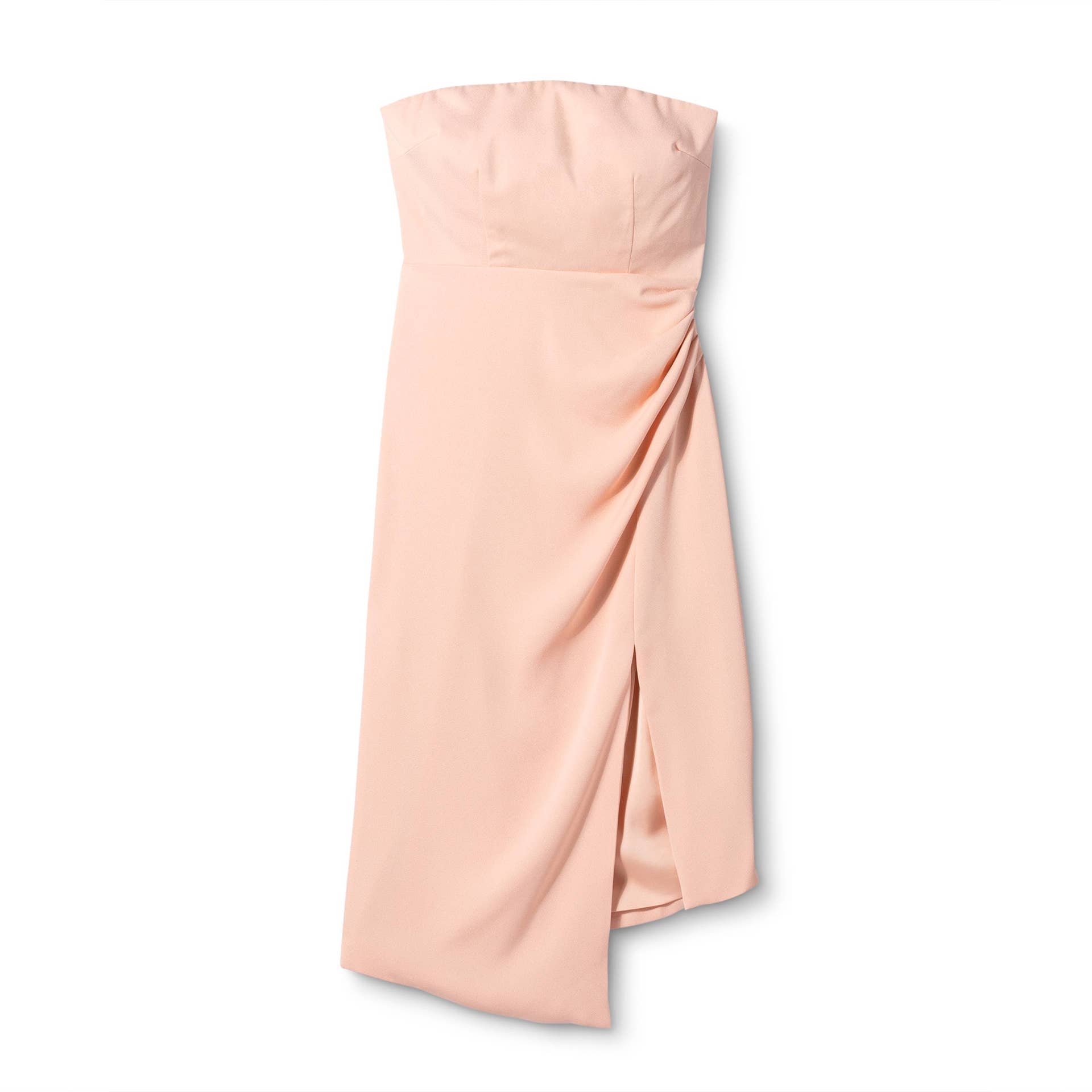 target blush pink dress Women's Sleeveless Ruffle Maxi Slip its a show Victoria Beckham for Target sleeveless