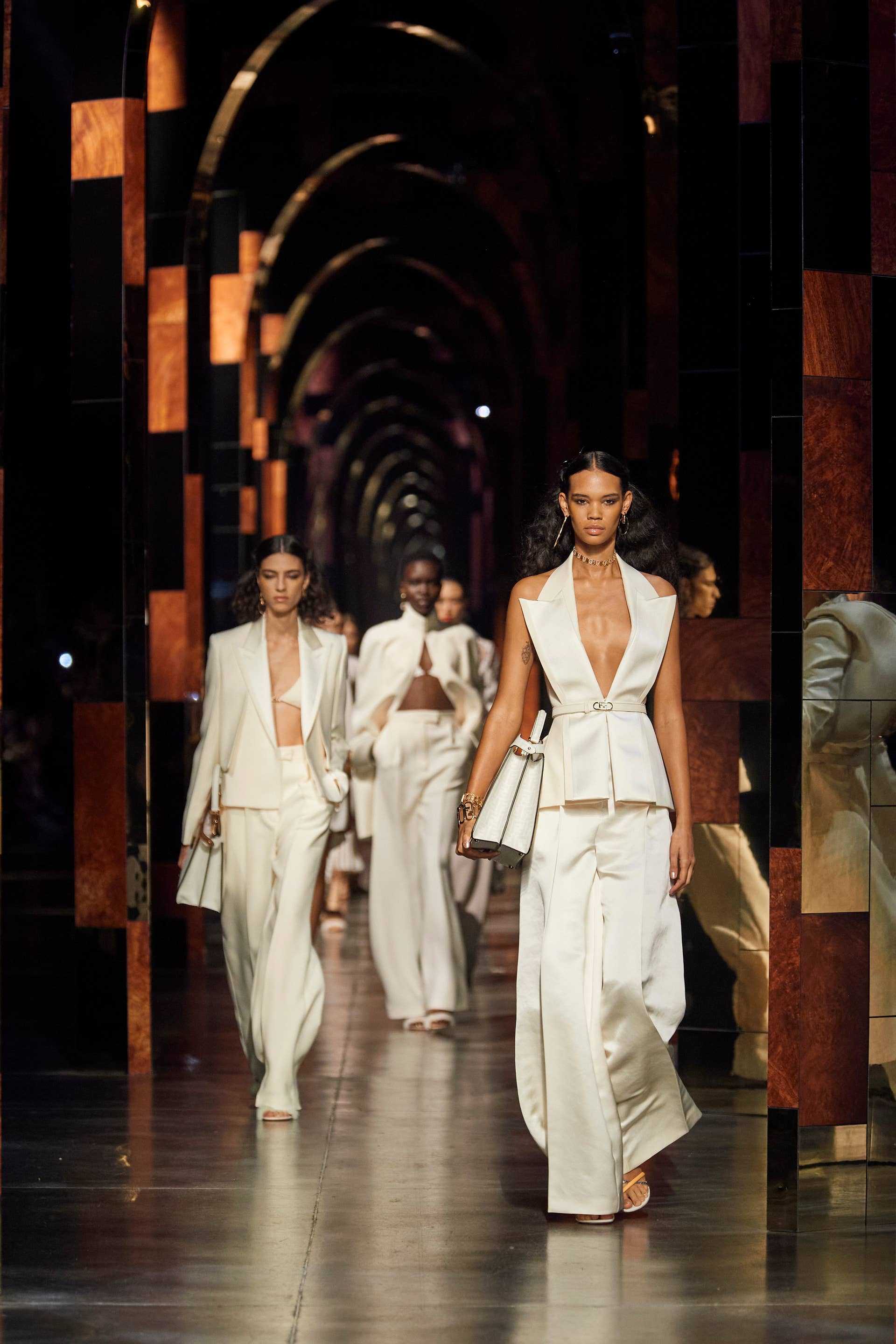 Kim Jones Goes Disco for Fendi Spring 2022 - Fashionista