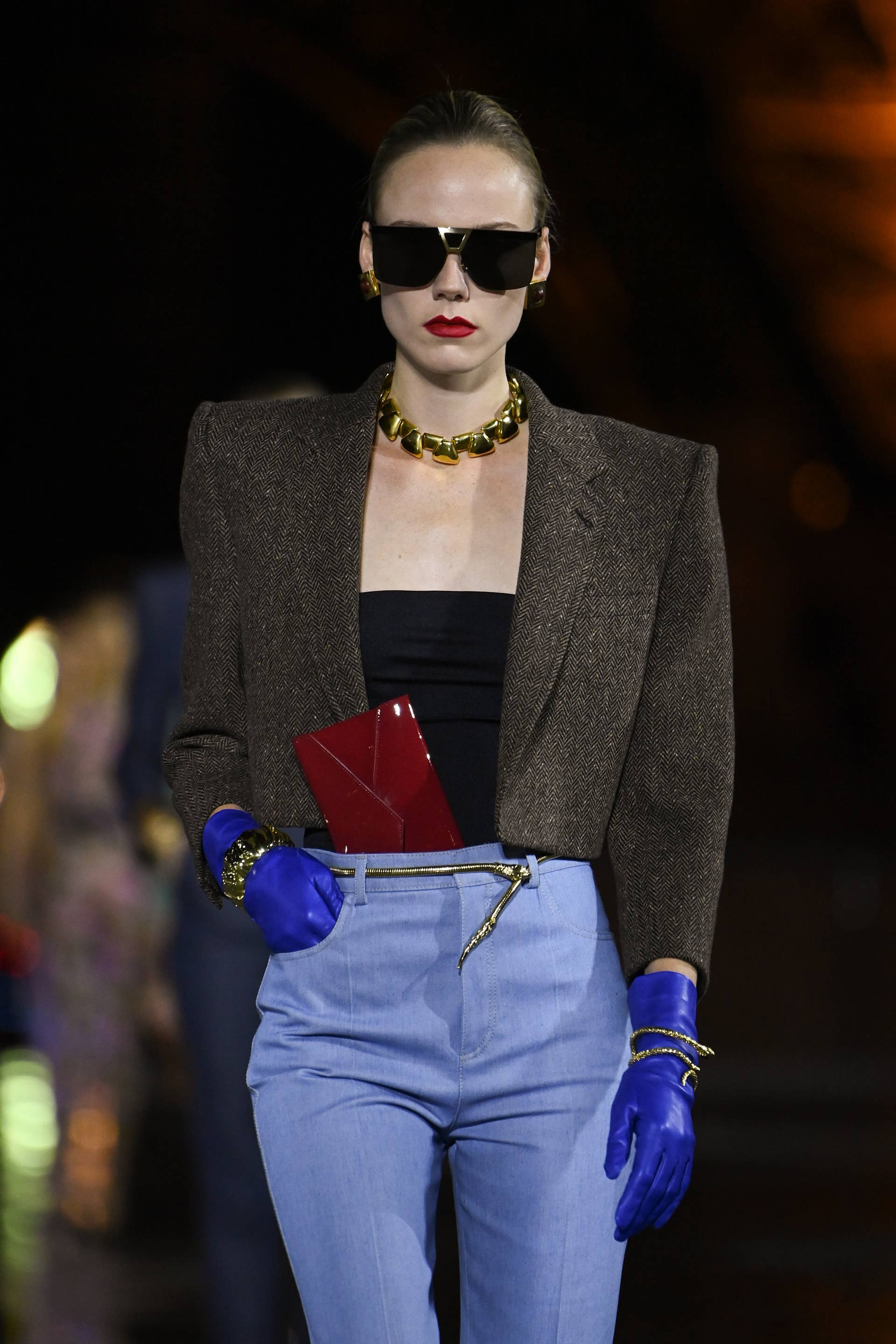 The Real Star of the Saint Laurent Spring 2022 Show Is This Pretty