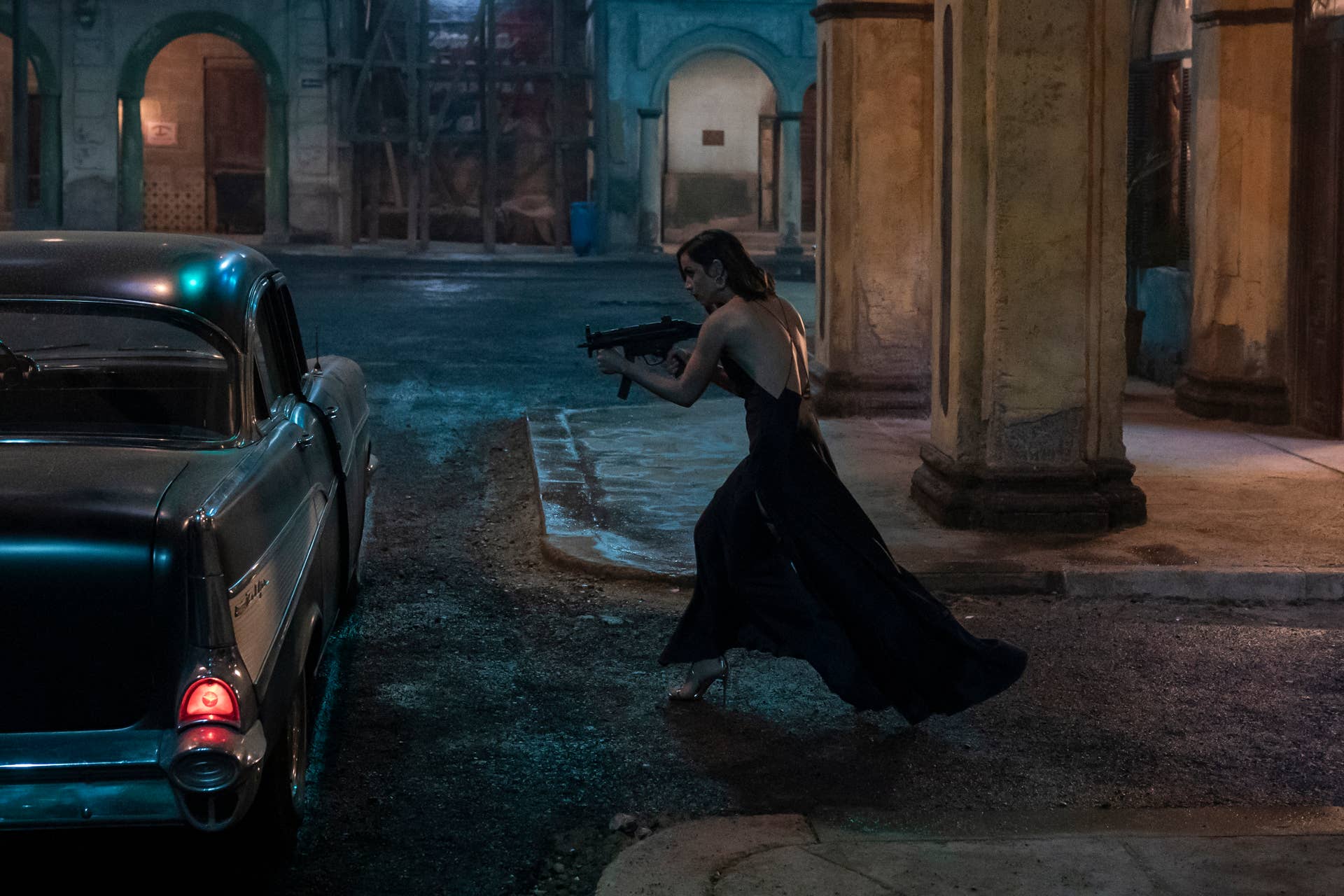 ana de armas blue dress james bond No Time to Die' Actress Ana de Armas Weighs in on Whether Bond Should Be a Woman