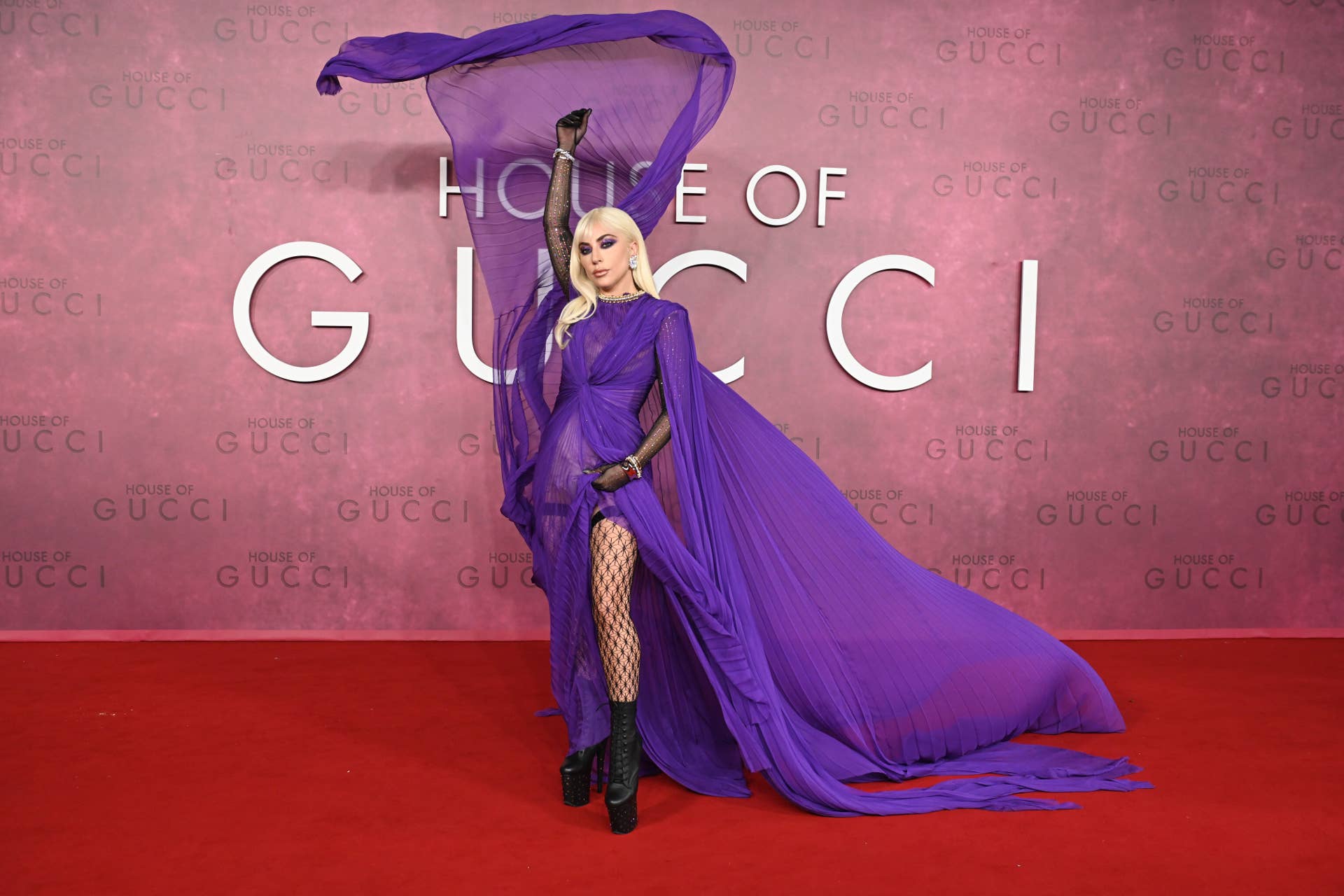 Lady Gaga Finishes Off 'House of Gucci' Red Carpet Tour in Italian Fashion  - Fashionista