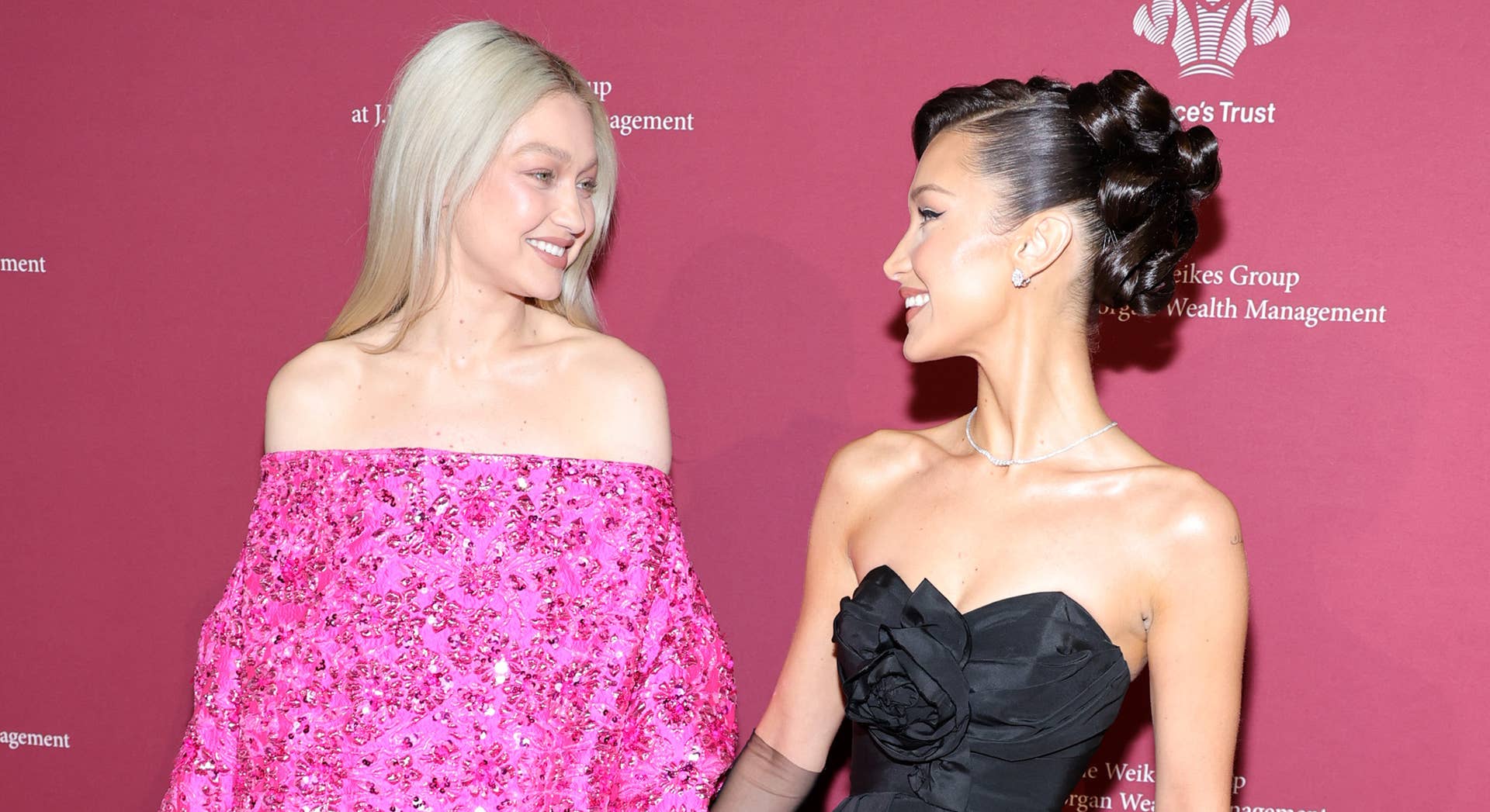 gigi hadid pink dress Gigi Hadid Opens the 2024 Victoria's Secret Fashion Show in Perfect Pink