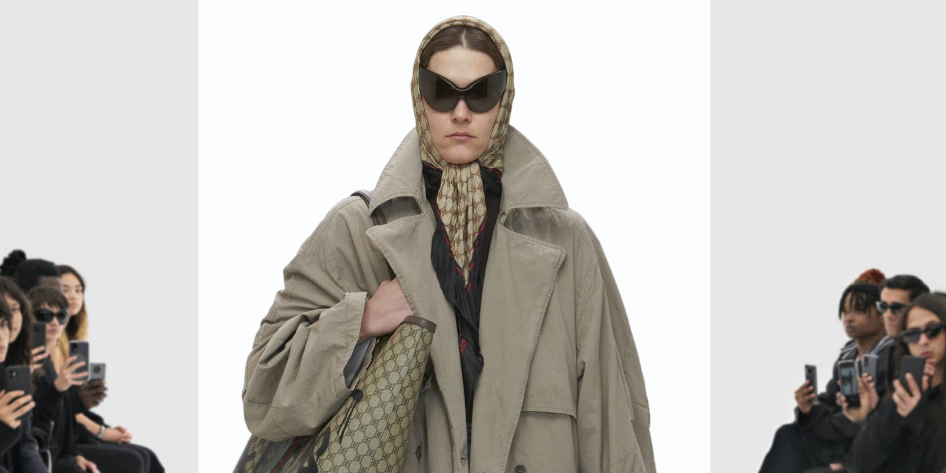 Balenciaga Takes a Trip Through the Gucci 'Hacking Lab' - Fashionista