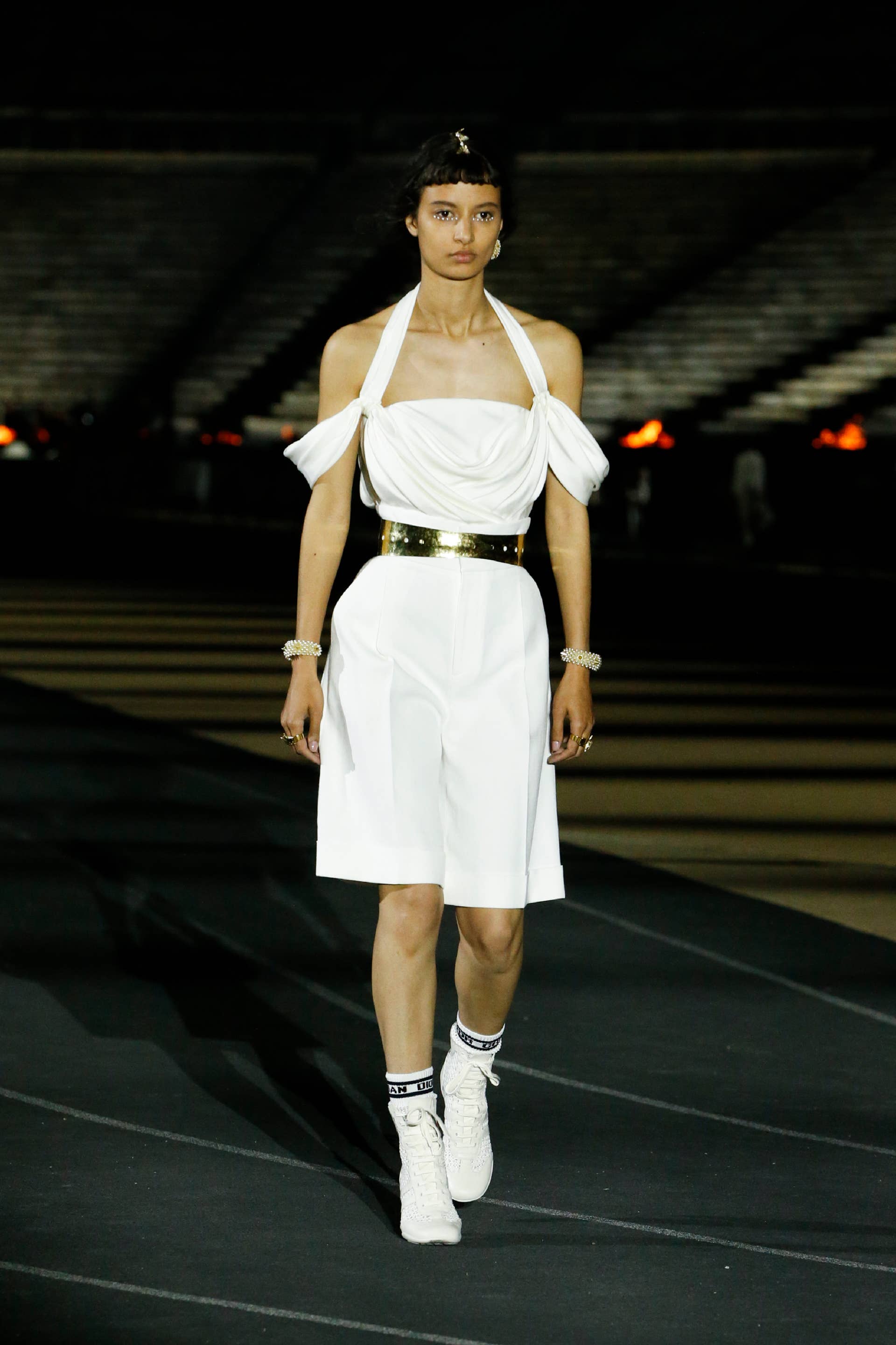 Track Pants, Togas and a Twist on Bjork's Swan Dress: Dior Cruise