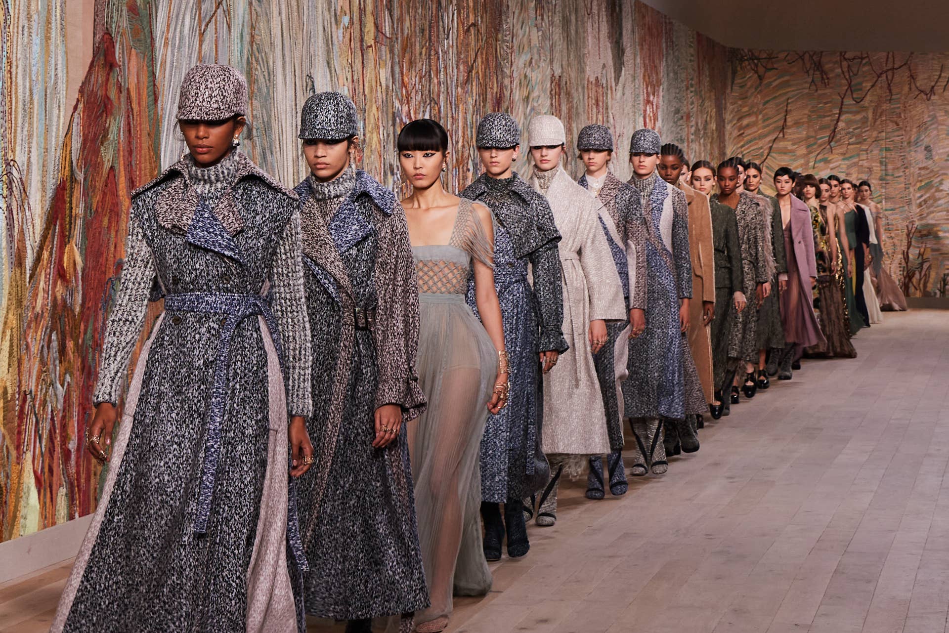 Dior Celebrates the Return of In-Person Shows With an Extremely