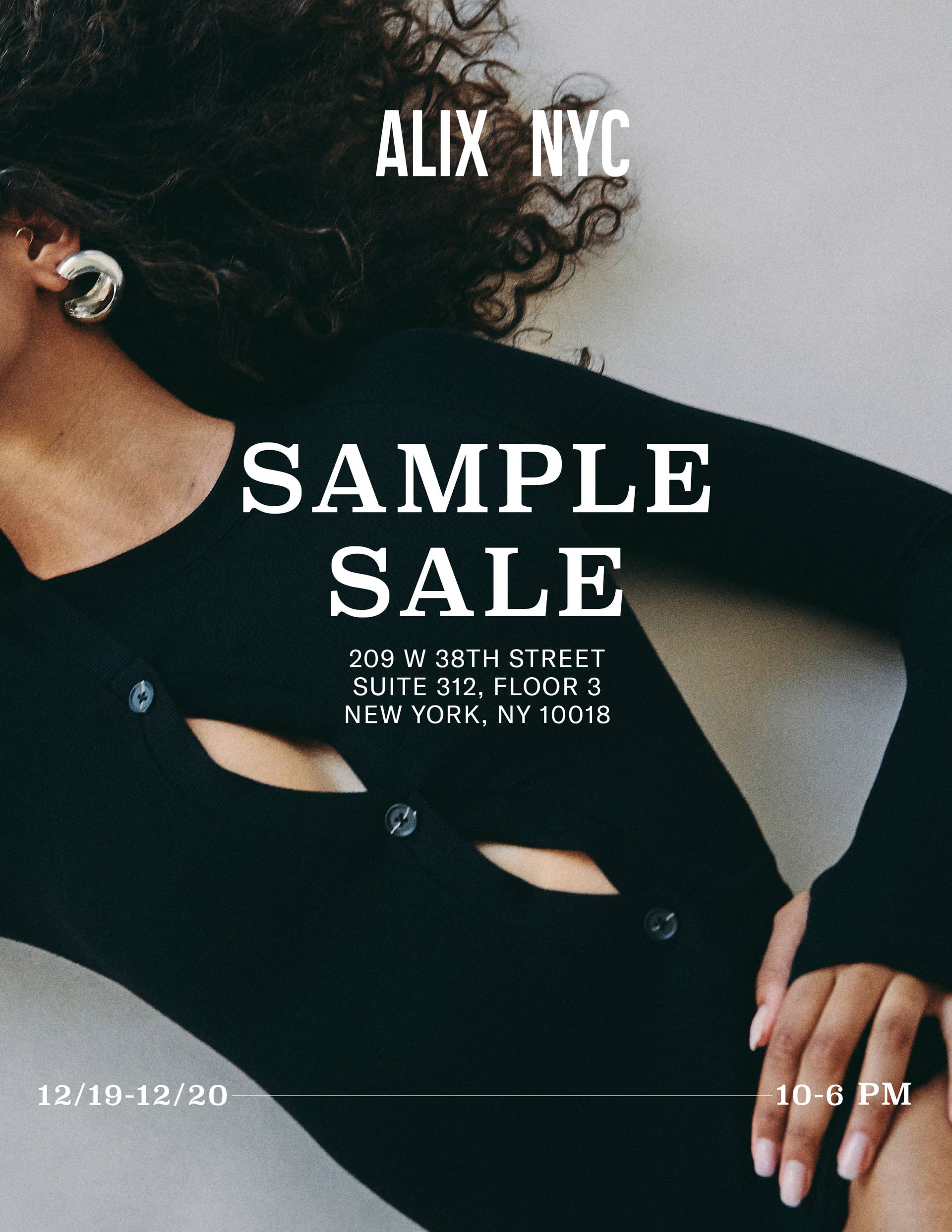 ALIX NYC SAMPLE SALE / TWO DAYS ONLY / 12/19-12/20 - Fashionista