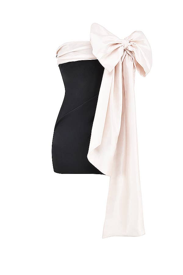 strapless open back dress Maternity and Nightdress Trousseau Coral