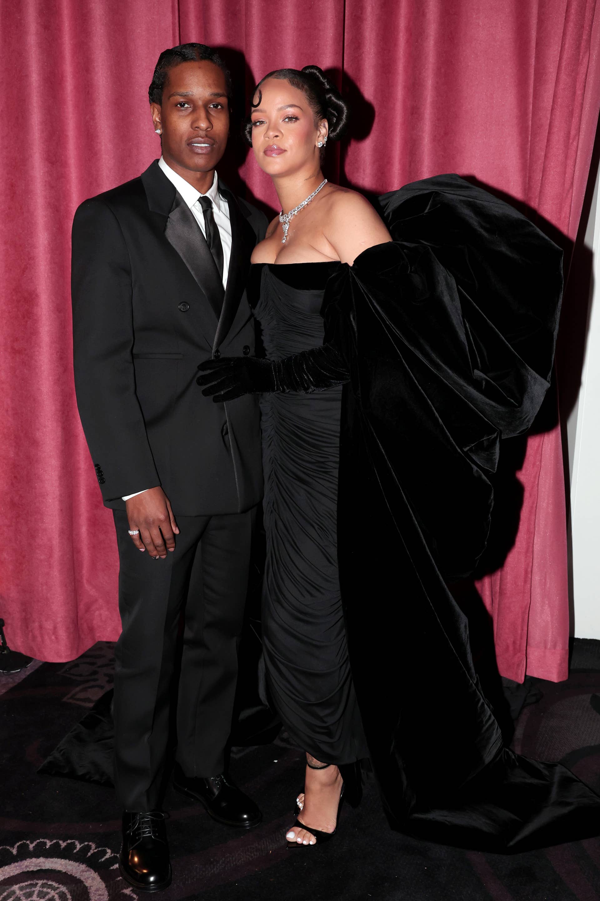 rihanna golden globes dress Was Just a Little Fashionably Late to the golden swimsuit