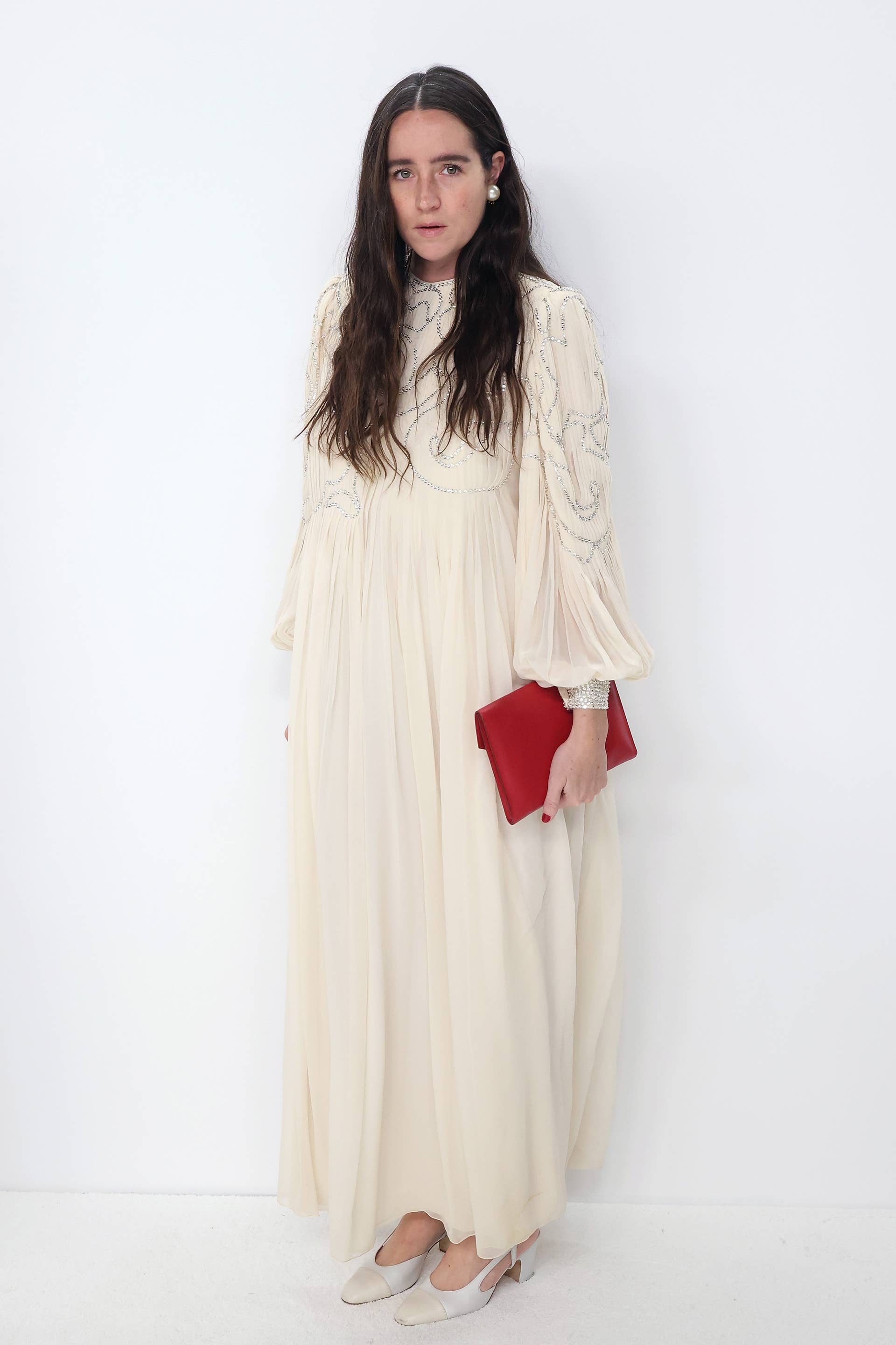 white christmas dresses Flagship Crochet Shirt main image 1