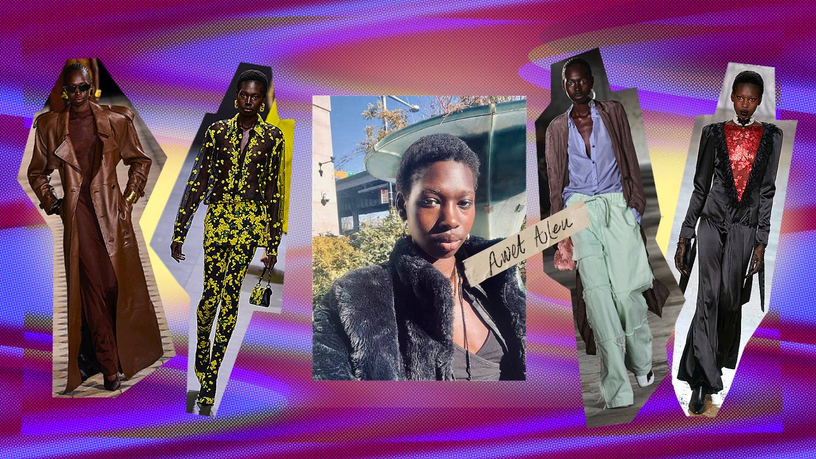Model Behavior: Awet Aleu Got Her Start Walking Saint Laurent - Fashionista