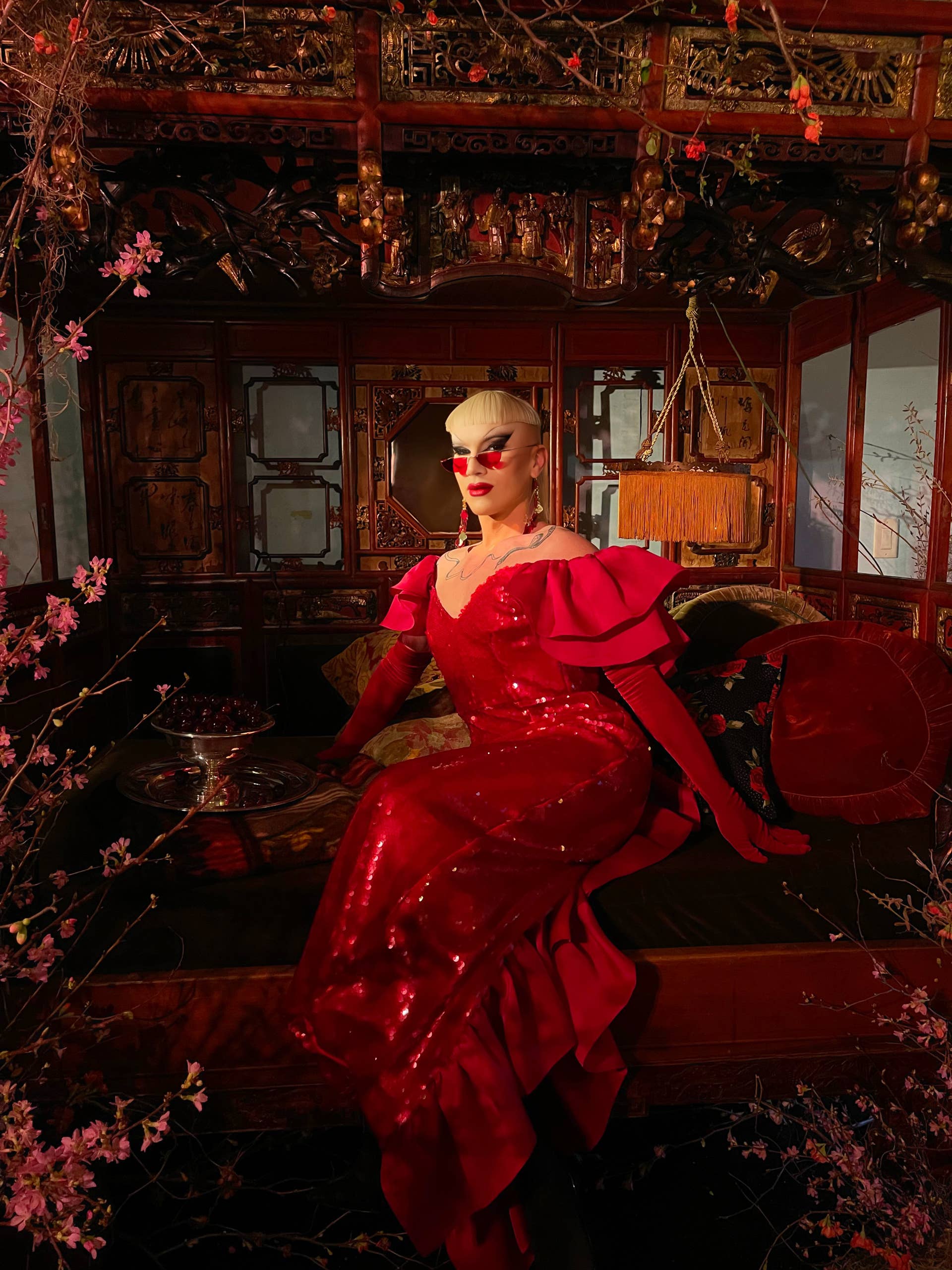 Getting Ready for New York Fashion Week With Sasha Velour