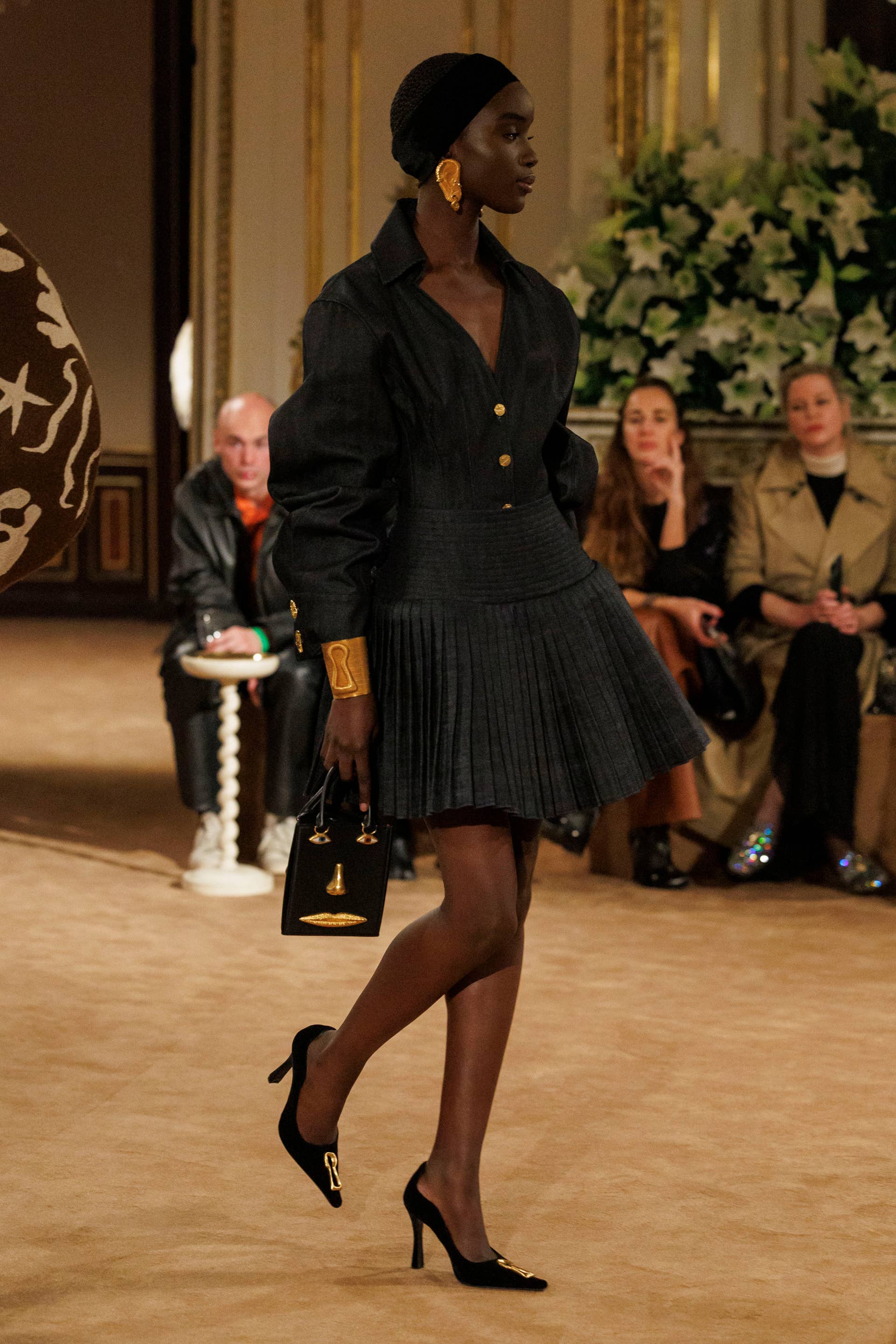 schiaparelli short dress TROMPE L'OEIL MINI DRESS