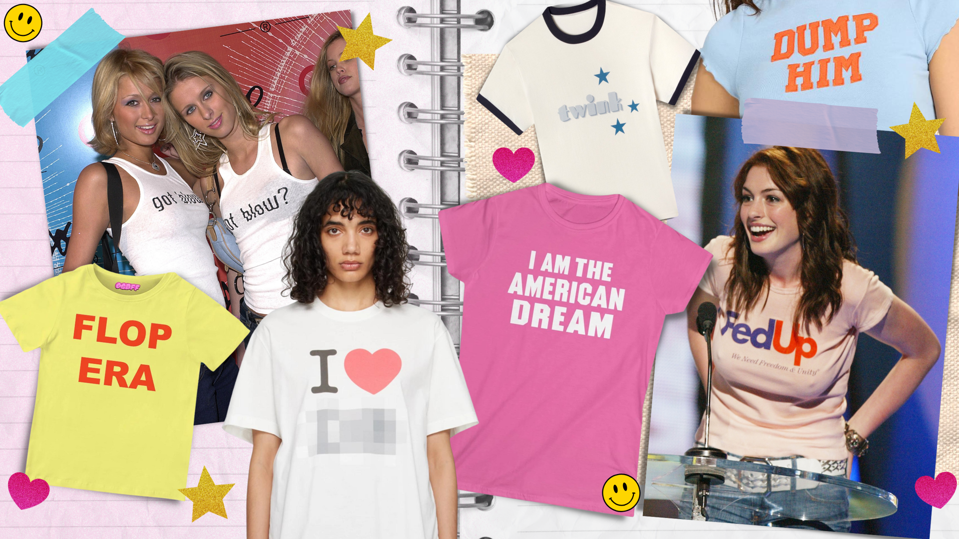 29 Y2K-Style Graphic Tees In Which to Ironically Express Yourself 