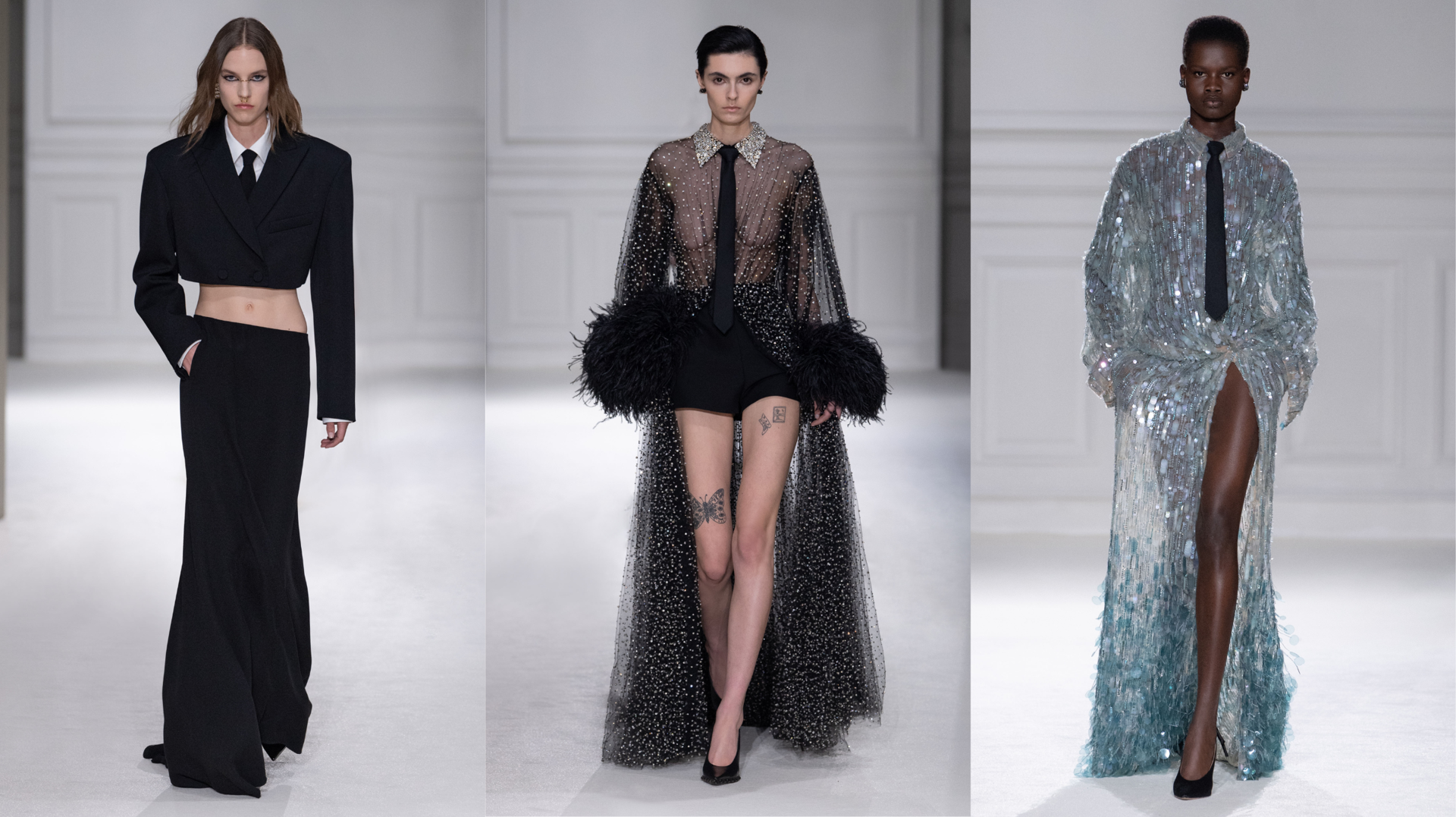 Pierpaolo Piccioli Offers a Literal Interpretation of 'Black Tie