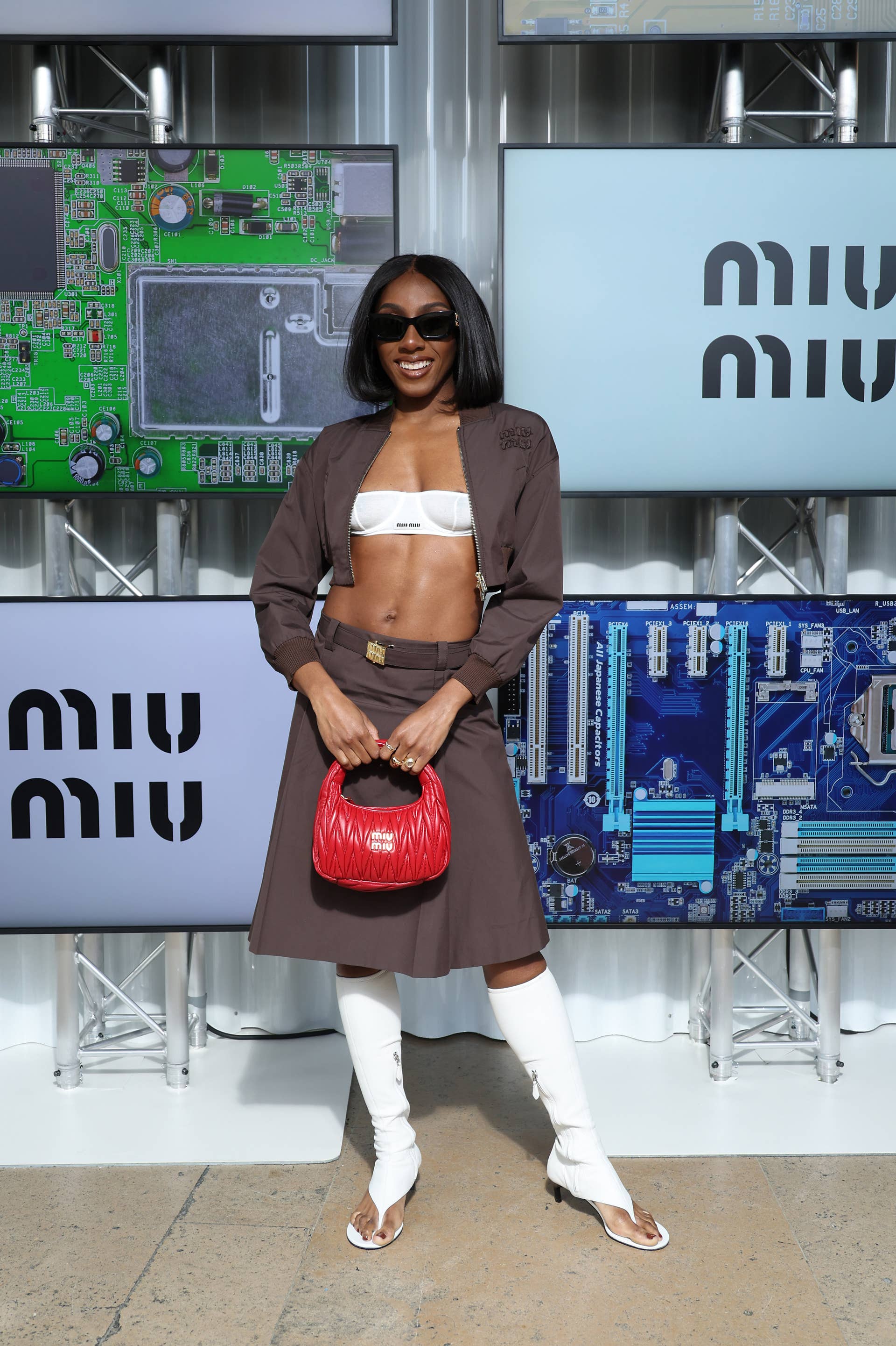 Miu Miu's Unsurprisingly Star-Studded Front Row Included Ziwe