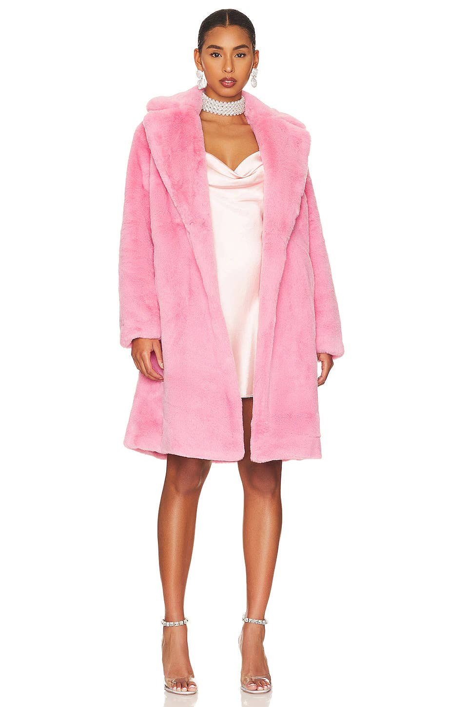 Great Outfits in Fashion History: Brooke Shields in a Fluffy Pink