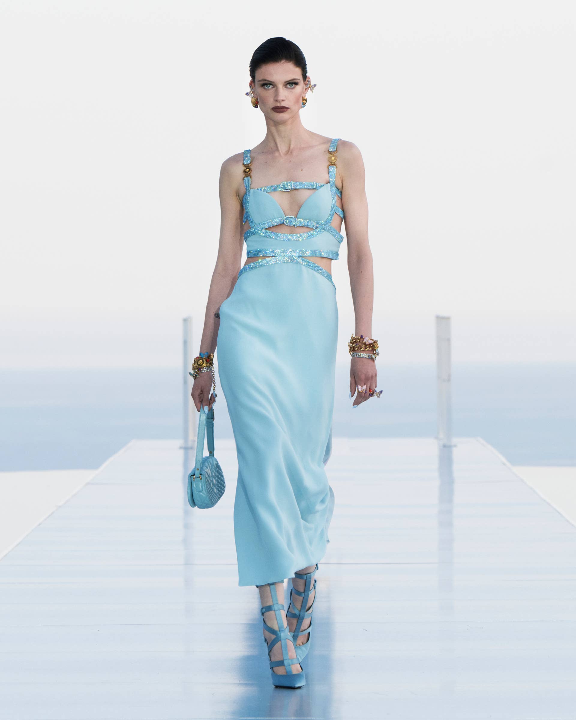Versace and Dua Lipa Made the Campy, Luxurious Vacation Wardrobe