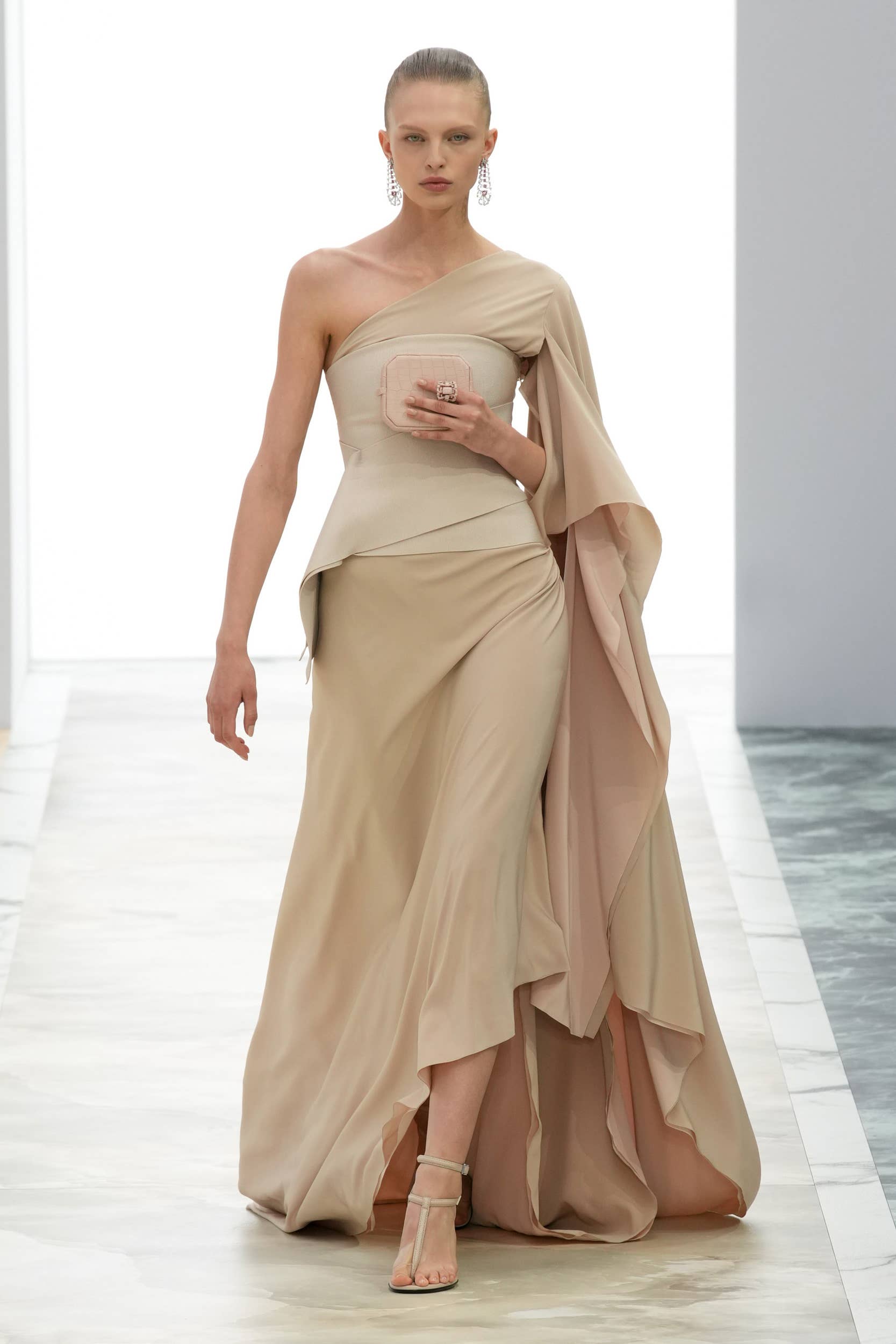 Kim Jones Focuses on Draping for Fendi Haute Couture Fall 2023