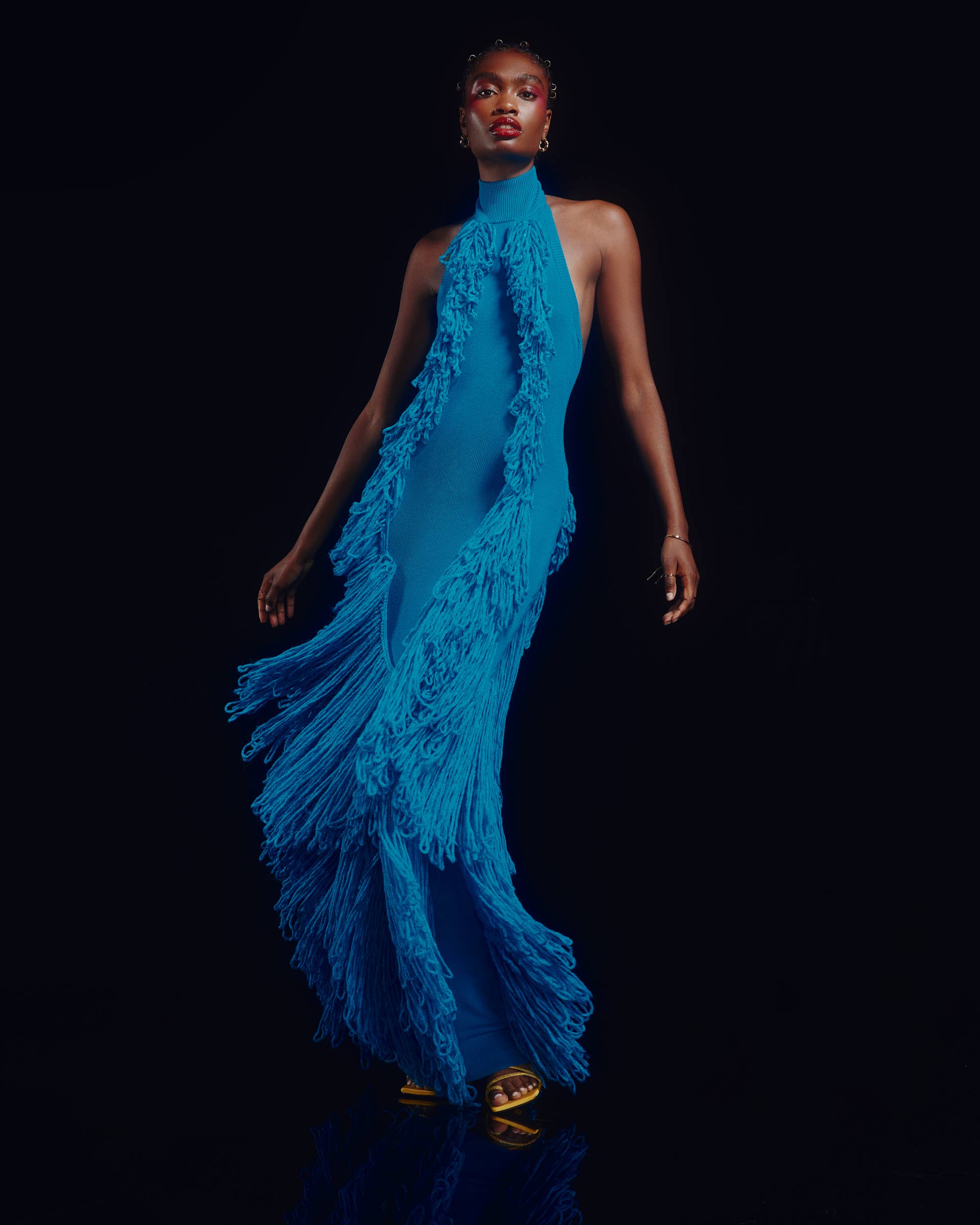 hanifa blue dress Hanifa – TGM BASIC