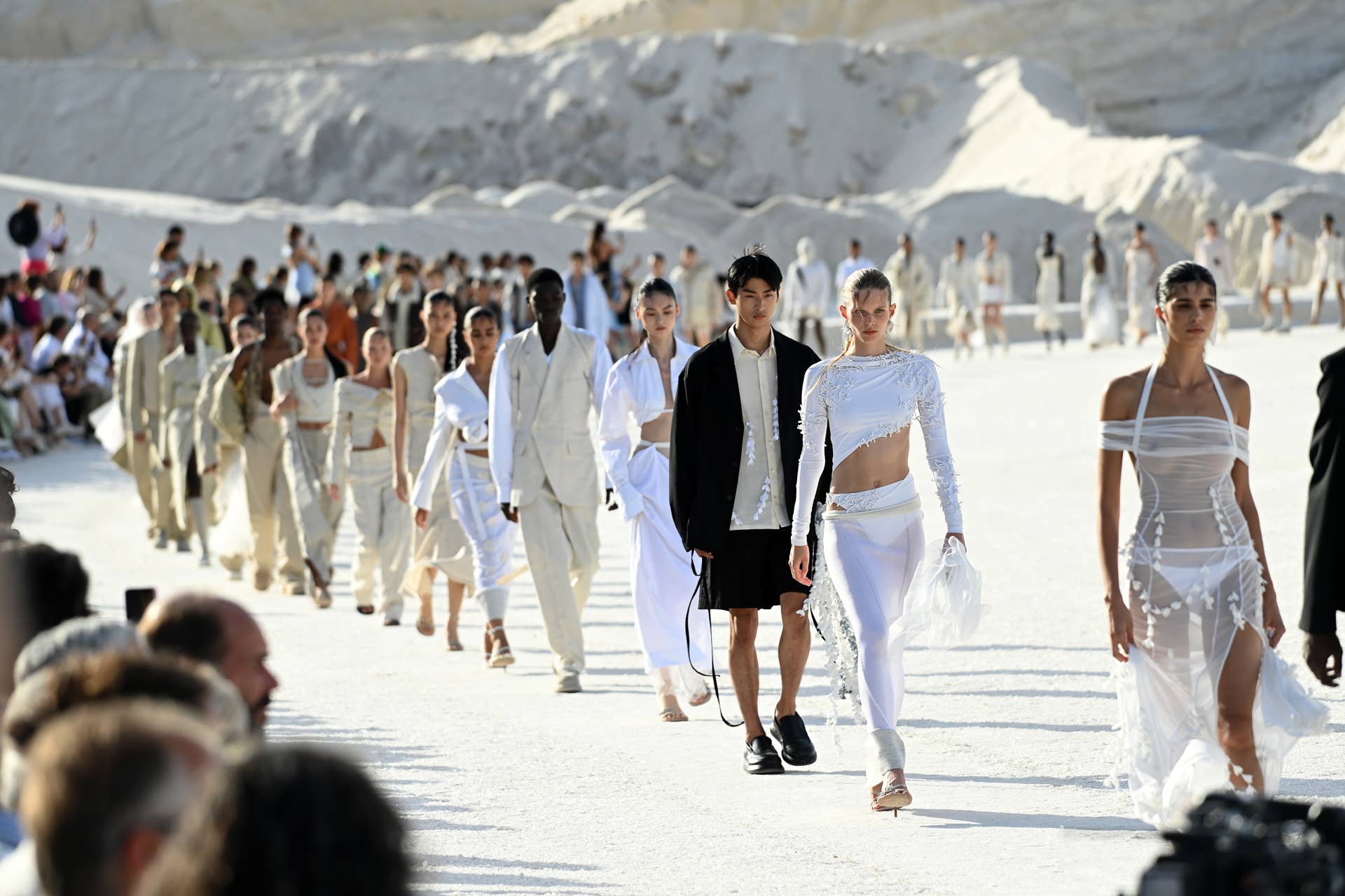 Jacquemus and Mother Nature Collab on Another Stunning Runway Show