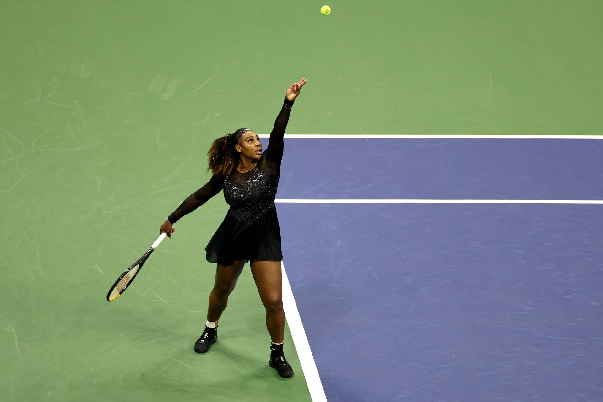 Serena Williams Shines Bright in Custom Nike for Final U.S. Open - Fashionista Serena Williams Shines Bright in Custom Nike for Final U.S. Open - Fashionista