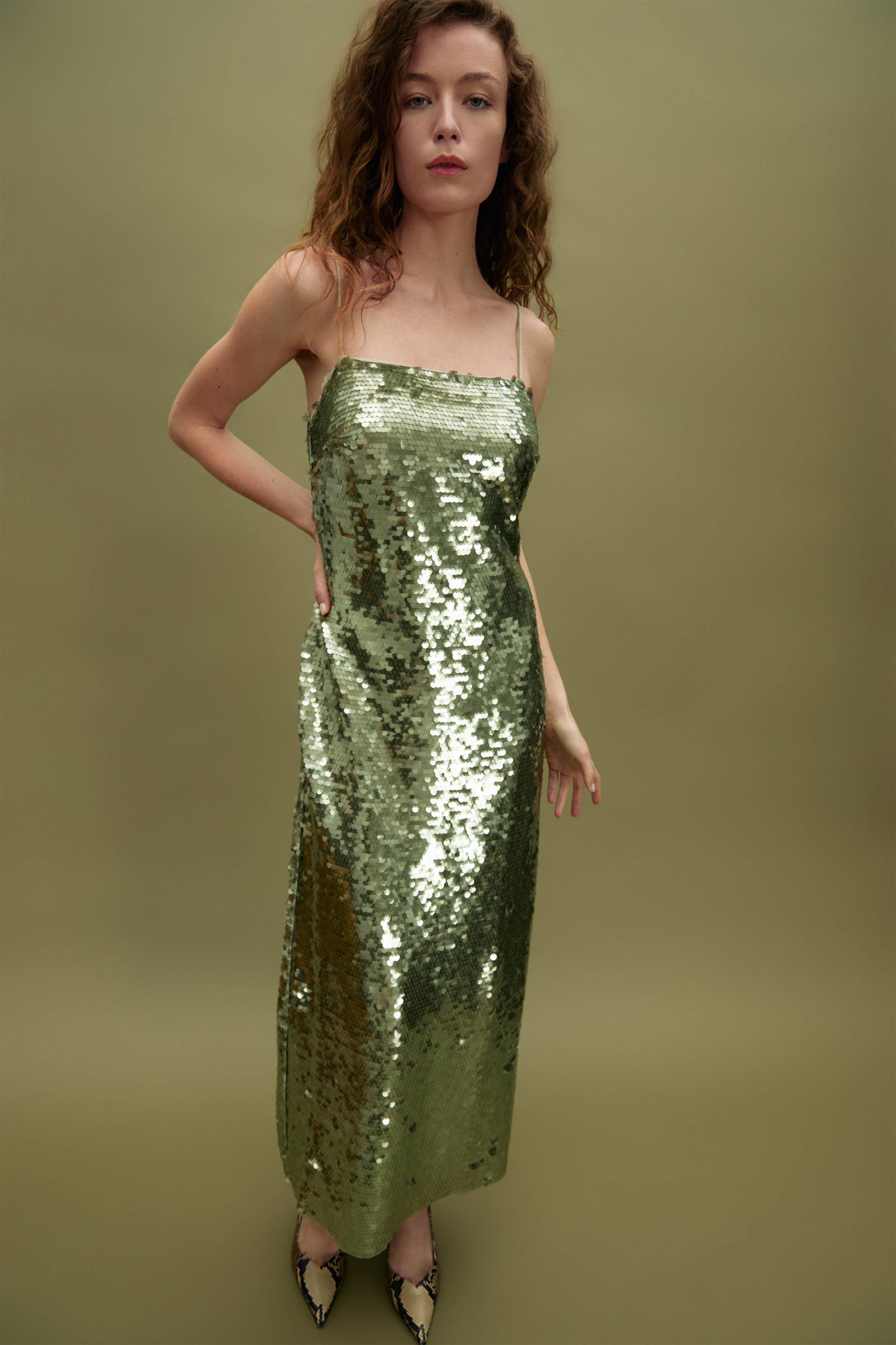 tanya taylor sequin dress Lenox Dress