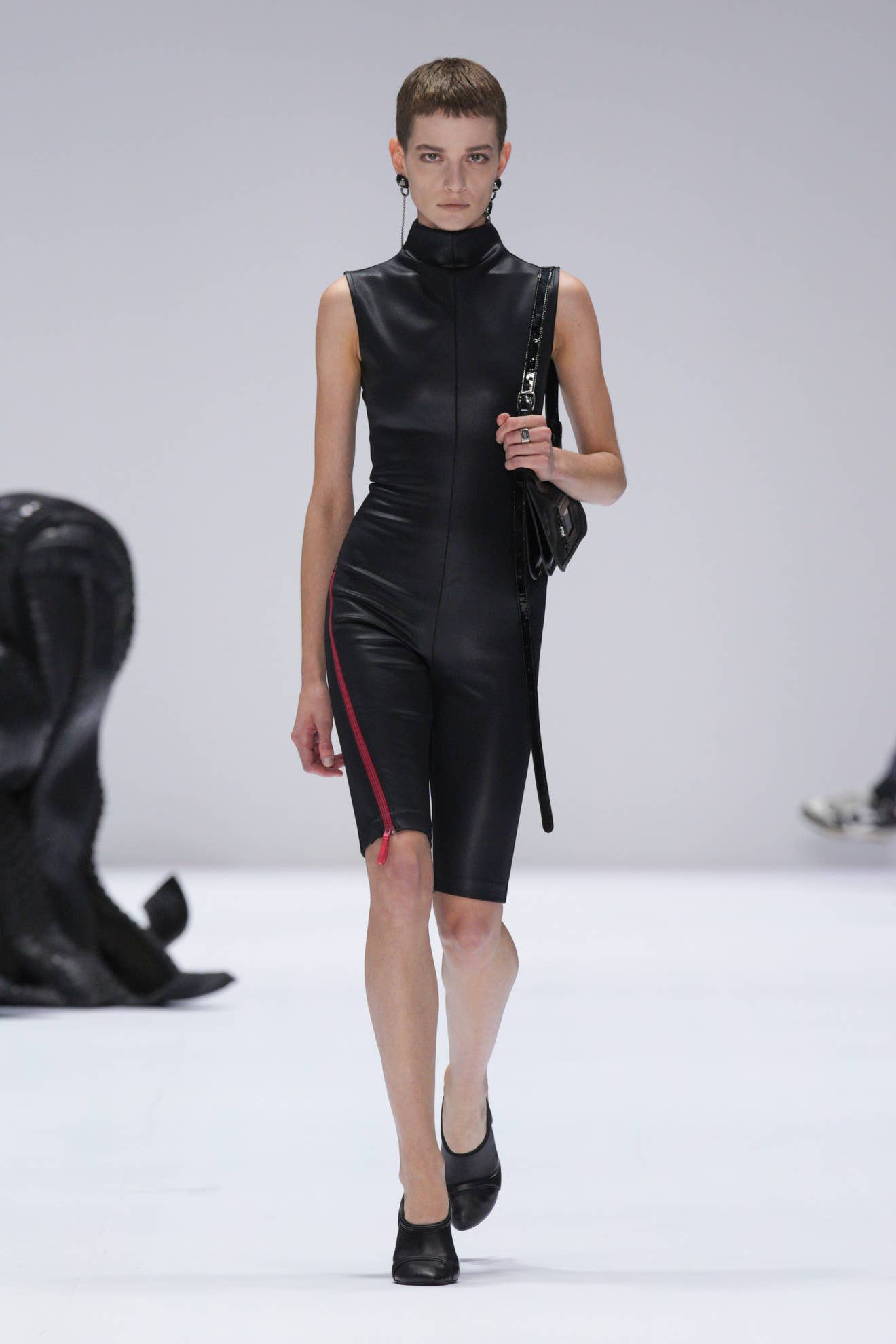 Acne Studios Plays With Sculptural Leather and Denim for Fall 2024