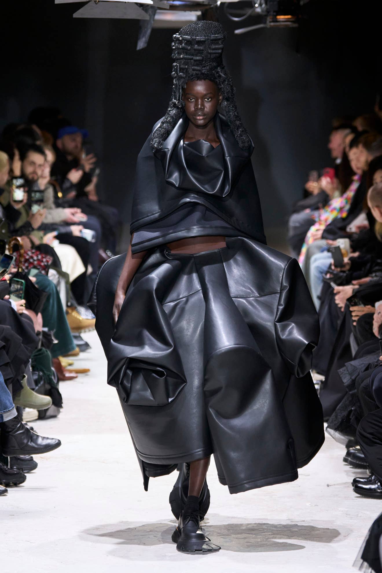 Rei Kawakubo Shows What She Can Do With Black Leather for Comme