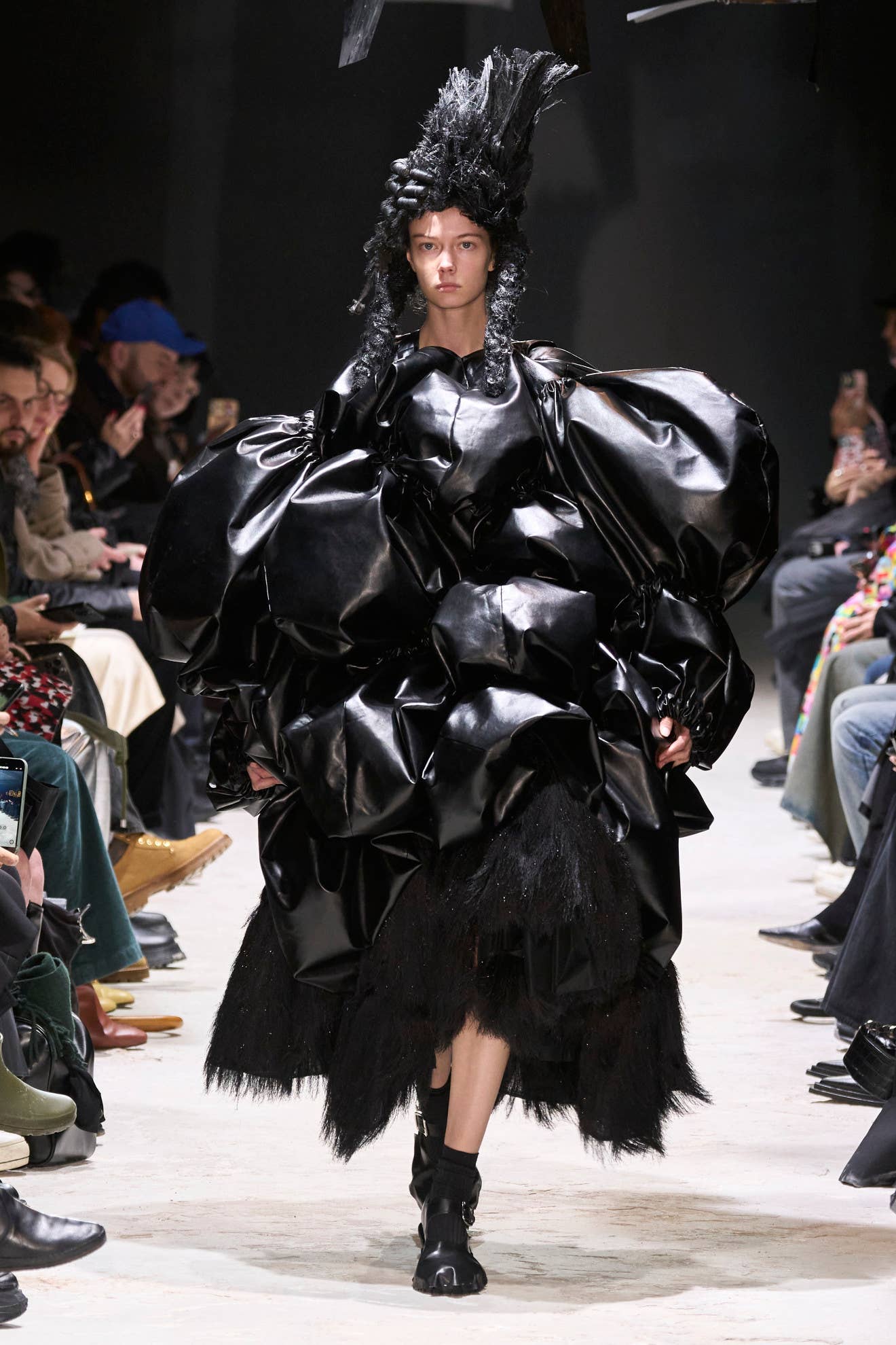 REI KAWAKUBO / COMME des GARÇONS Rei Kawakubo Shows What She Can Do With Black Leather for Comme