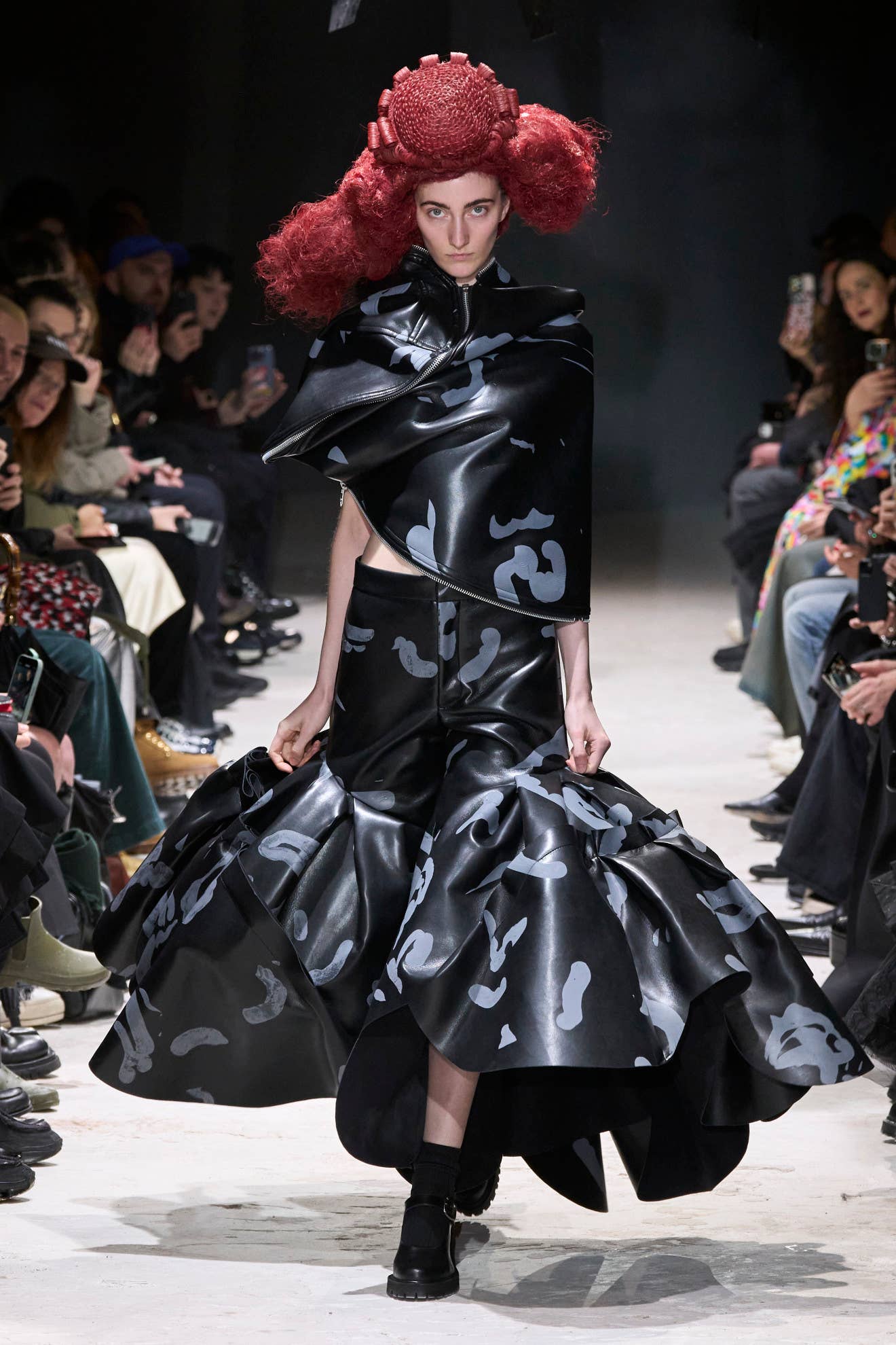 Rei Kawakubo Shows What She Can Do With Black Leather for Comme
