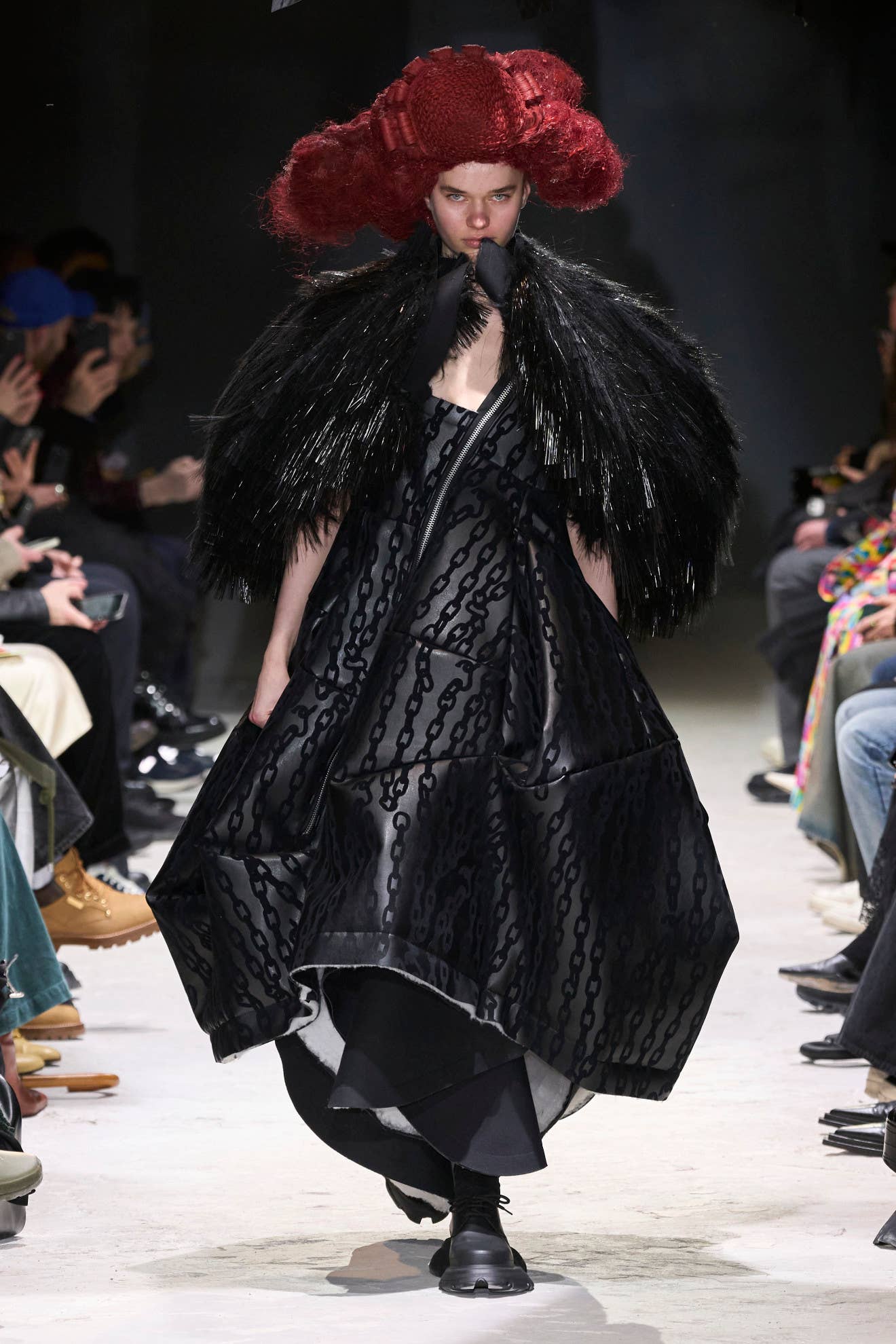 Rei Kawakubo Shows What She Can Do With Black Leather for Comme