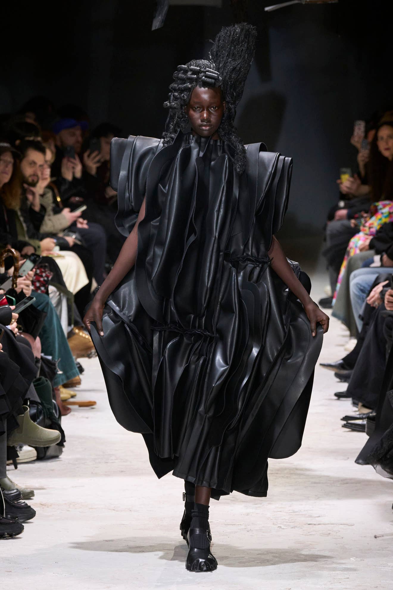 Rei Kawakubo Shows What She Can Do With Black Leather for Comme