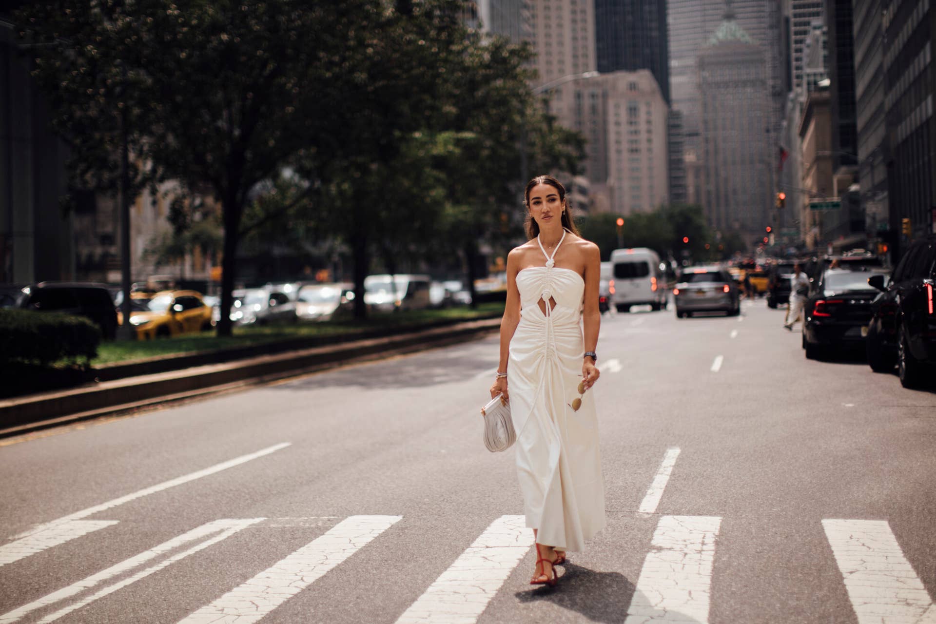 sachin and babi light blue dress Green Ribbed Drop Waist Strappy Midi Dress