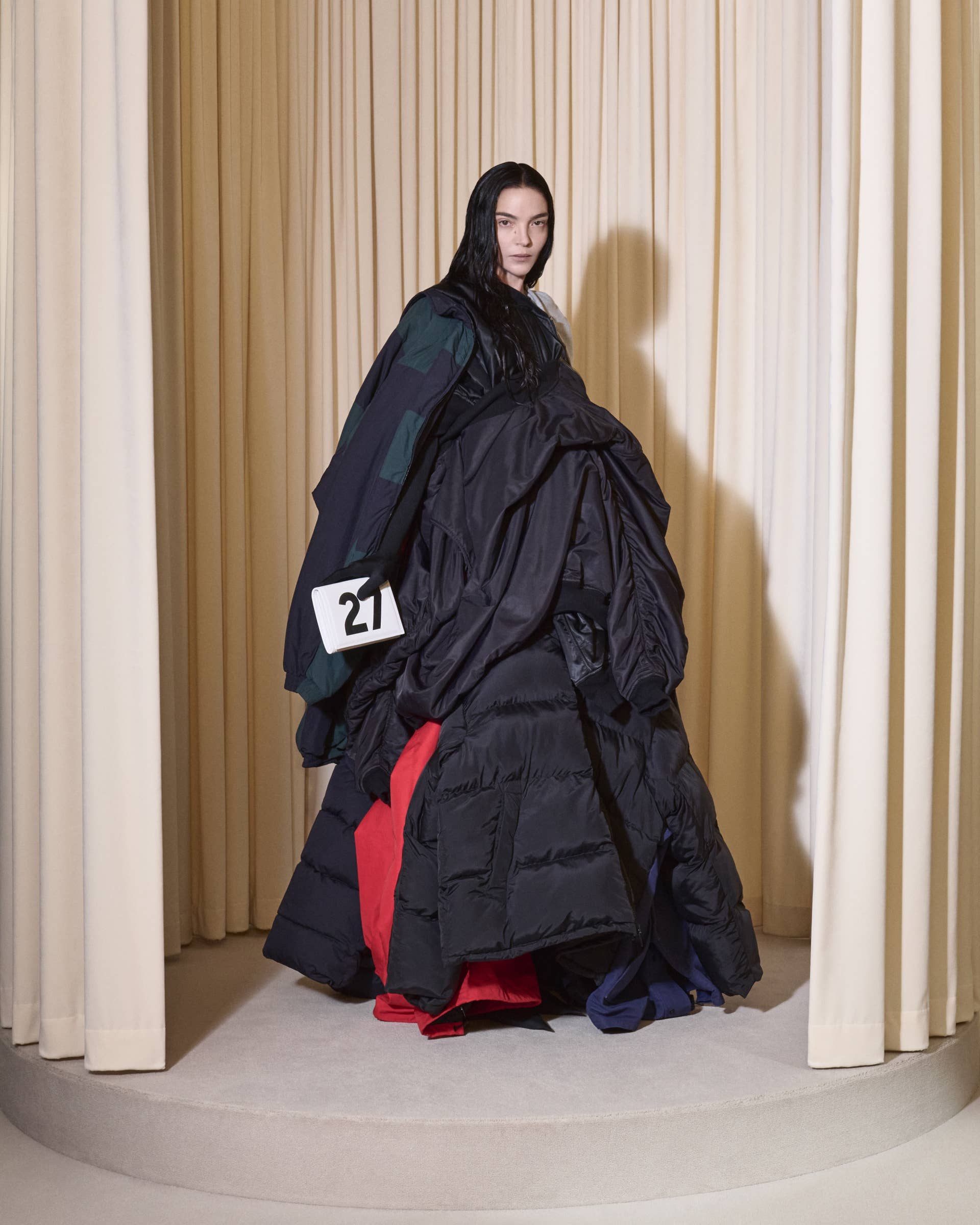 Demna Zeroes in on Cristóbal Signatures for Balenciaga Haute