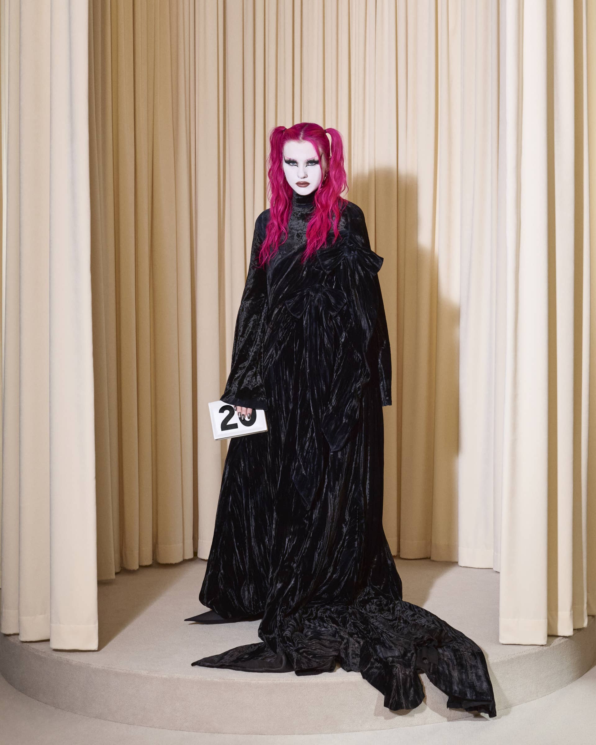 Demna Zeroes in on Cristóbal Signatures for Balenciaga Haute