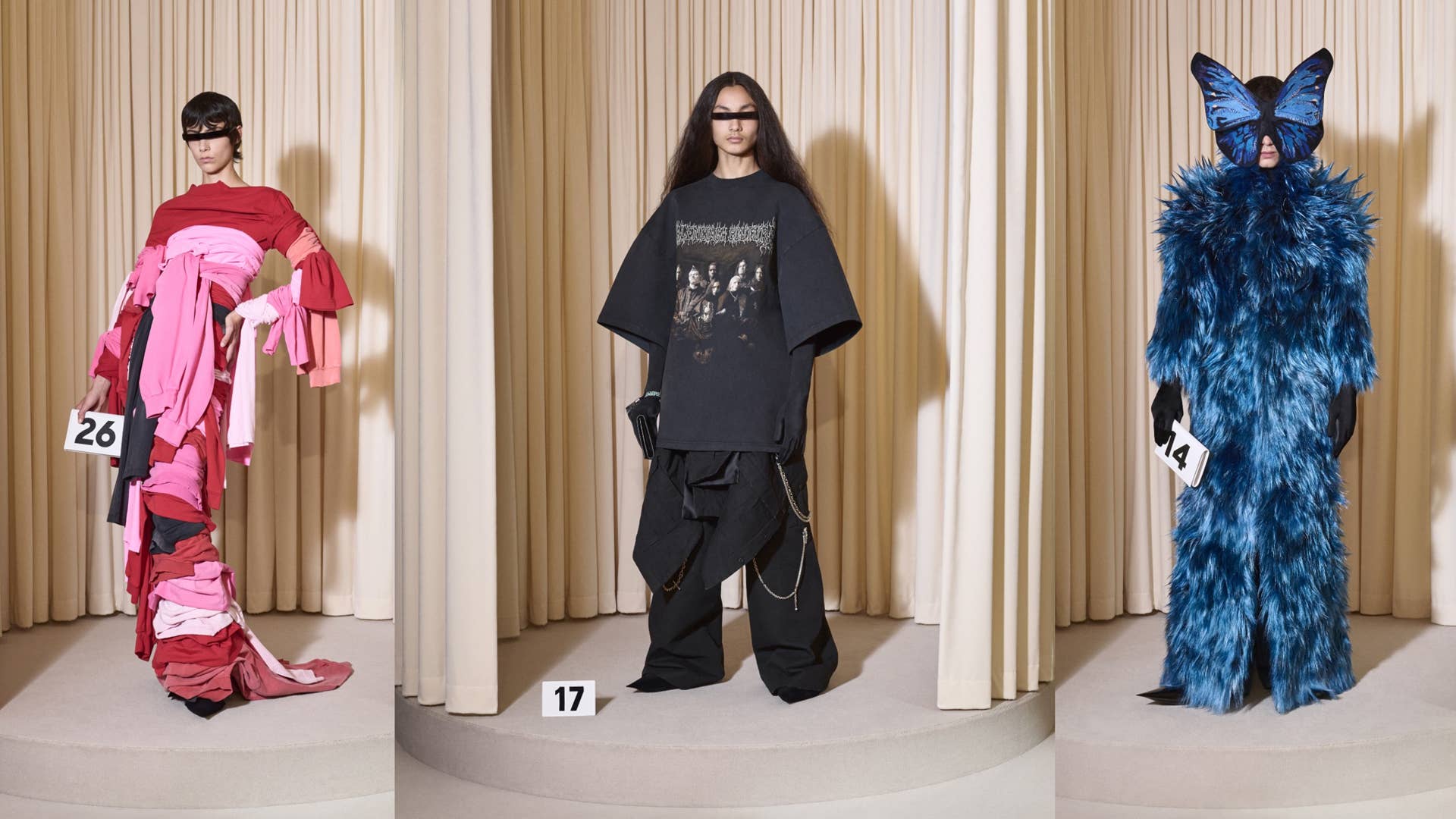 Demna Zeroes in on Cristóbal Signatures for Balenciaga Haute