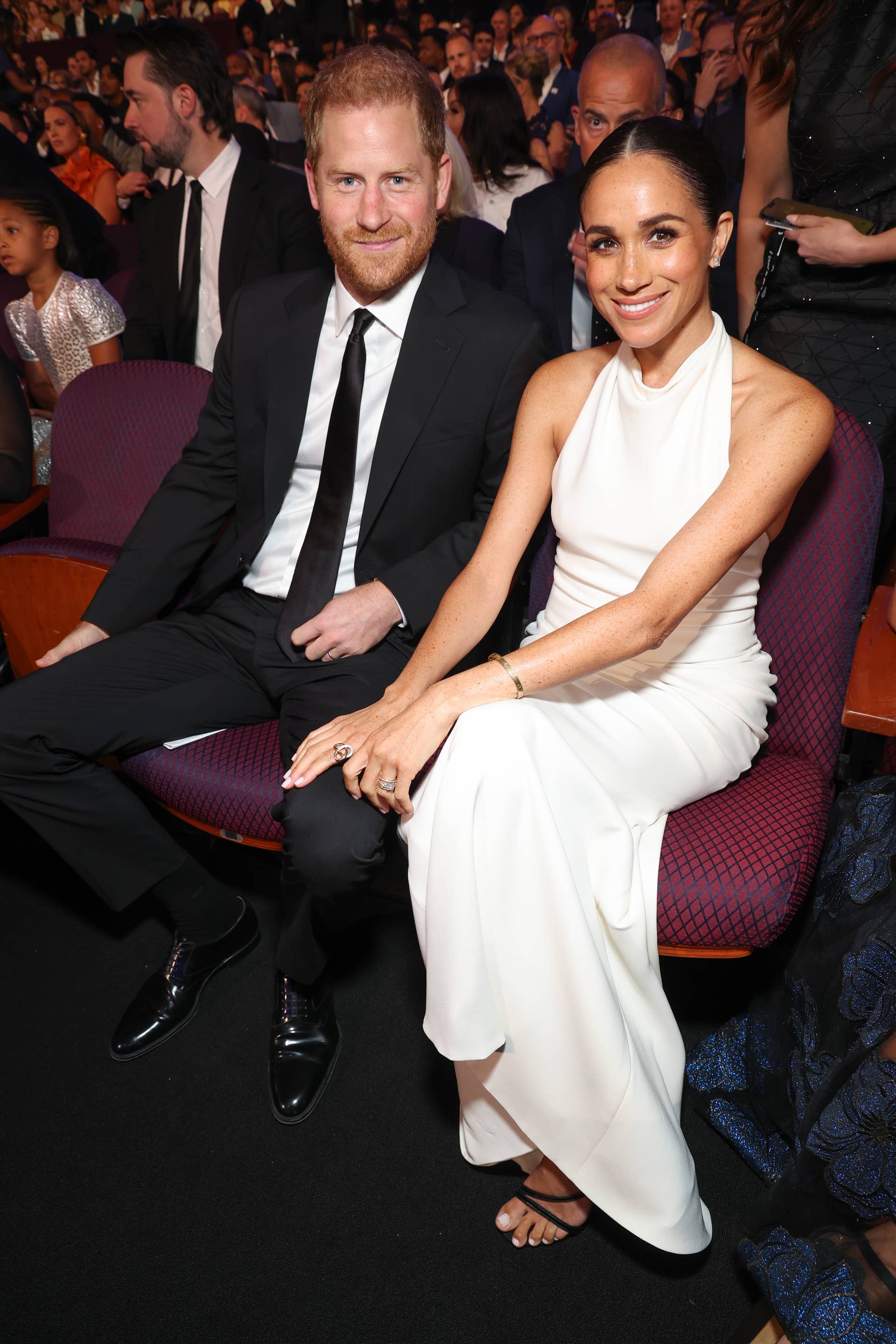Meghan Markle Wore a Thing: Low-Back Halter Dress at the ESPYs Edition -  Fashionista