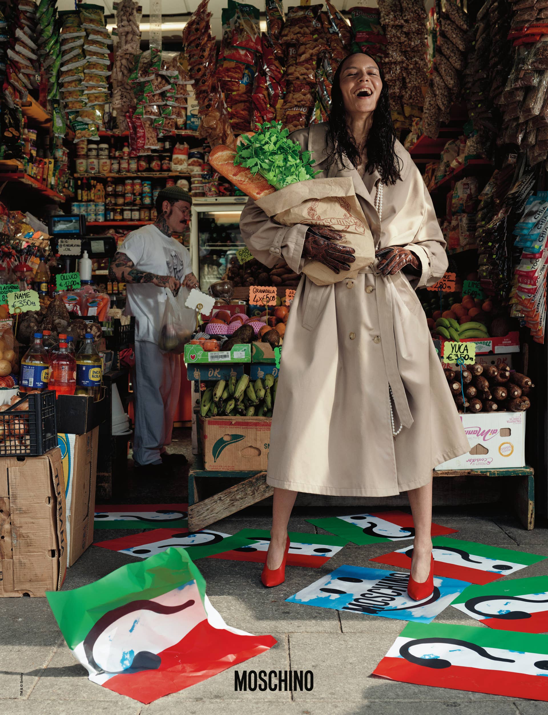 Adrian Appiolaza (Sort Of) Stars in Moschino's Fall 2024 Campaign