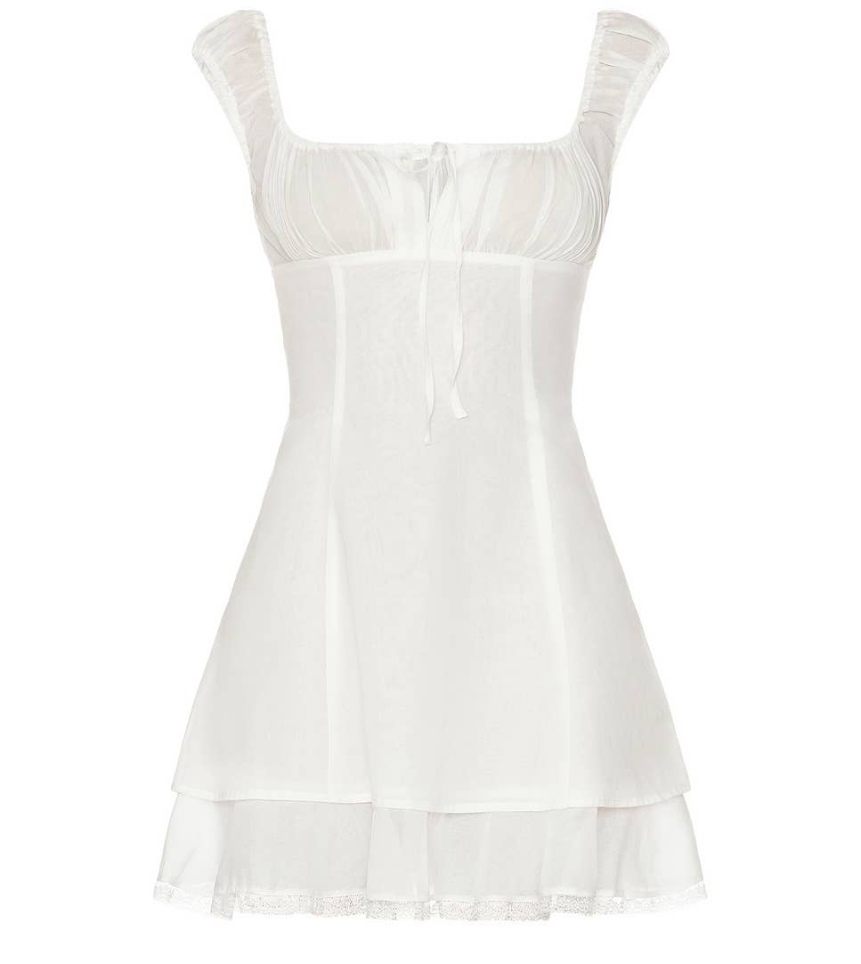 Close Out the Summer With a Perfect White Dress - Fashionista